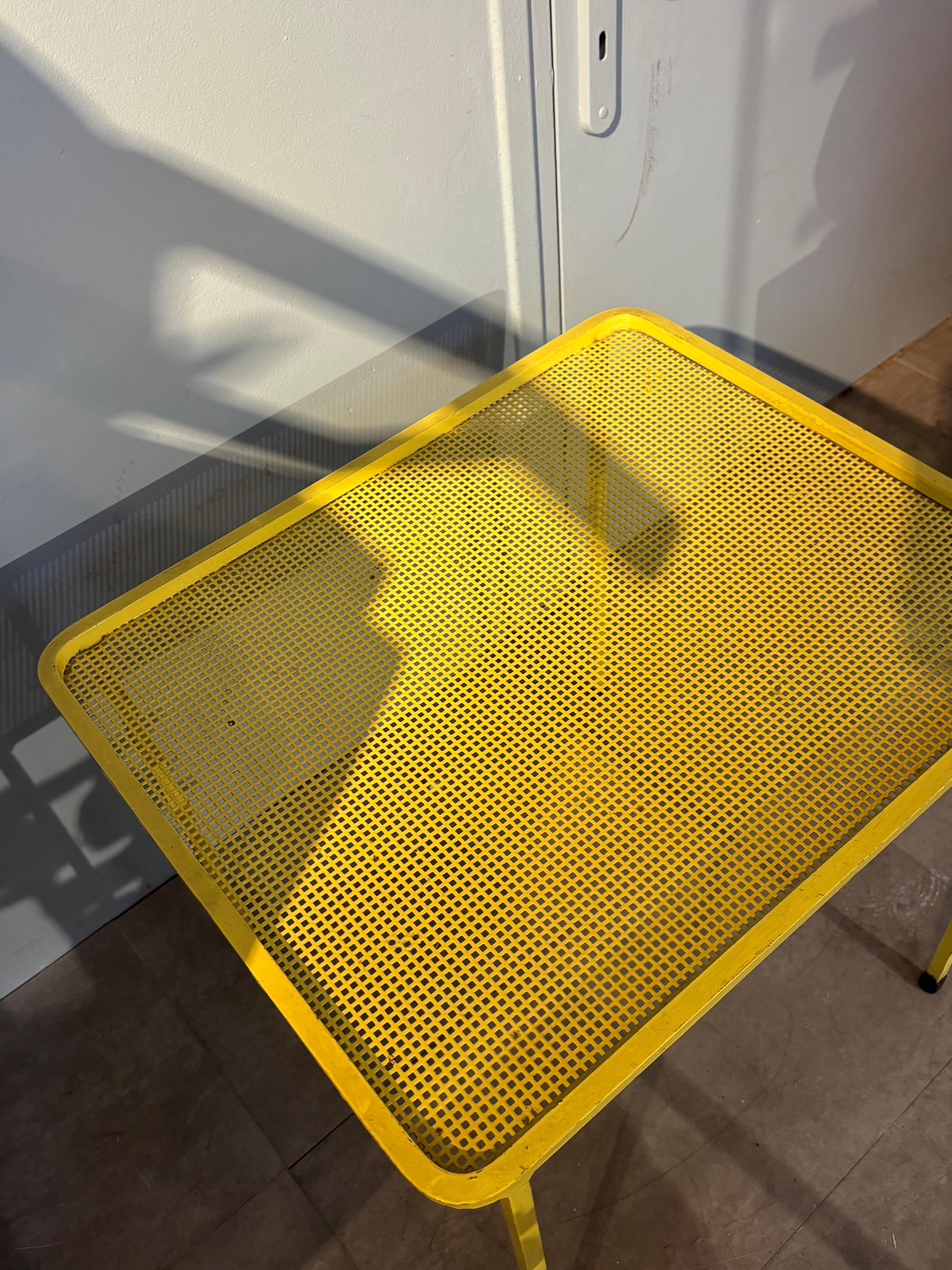 Side table by Mathieu Matégot For Sale 5