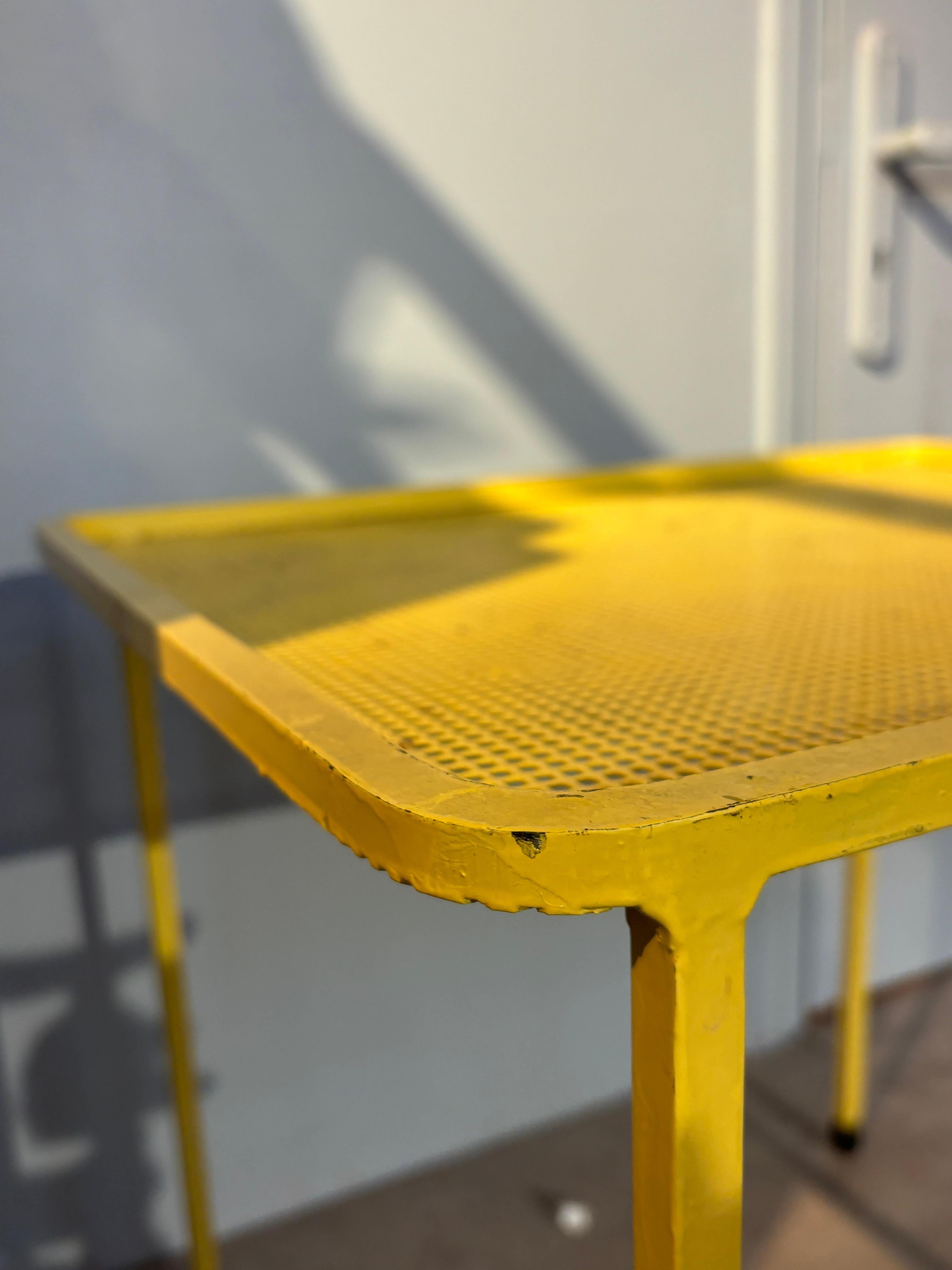 Side table by Mathieu Matégot For Sale 6