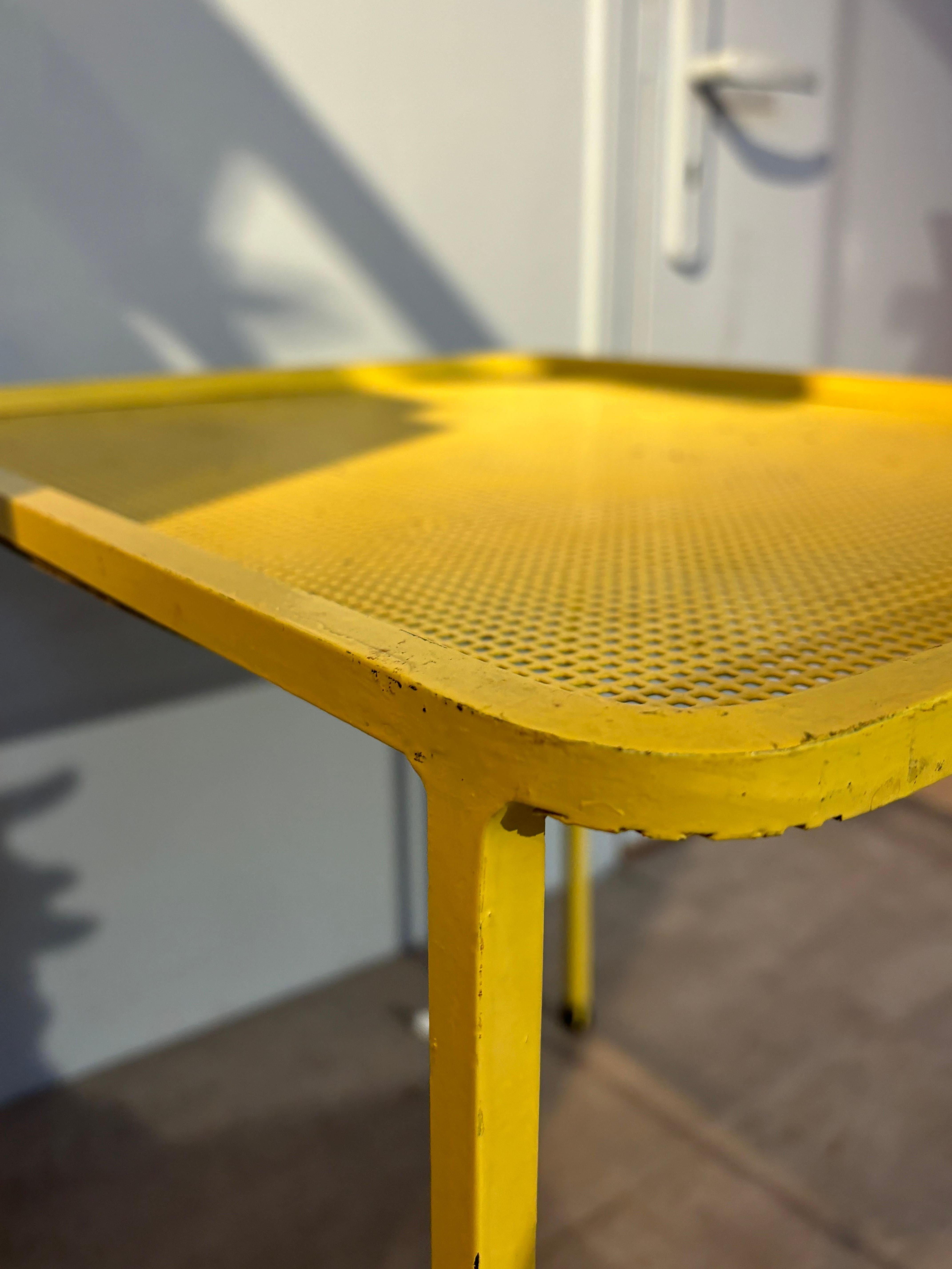 Side table by Mathieu Matégot For Sale 8