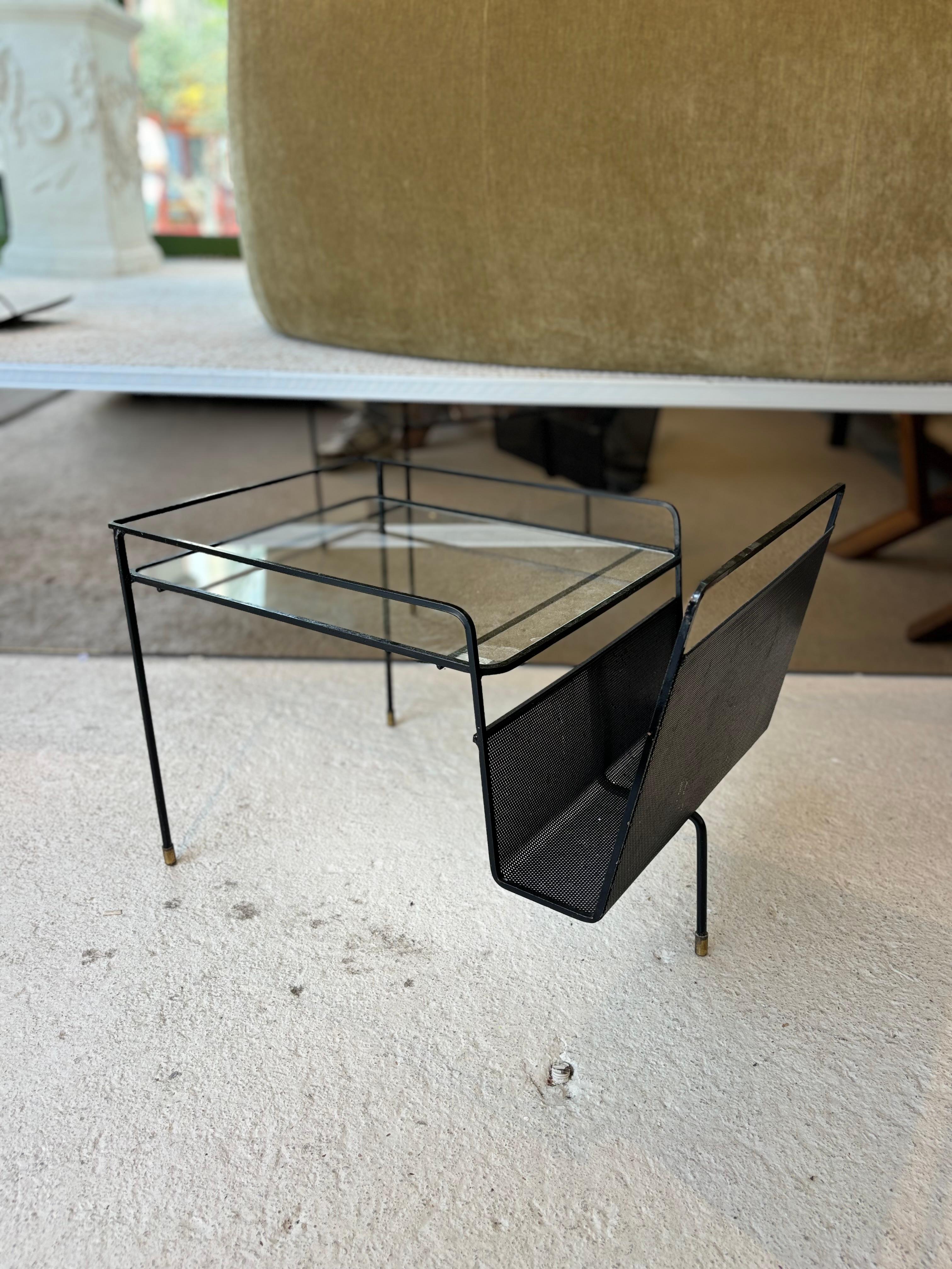 Mid-Century Modern Side table by Mathieu Matégot For Sale