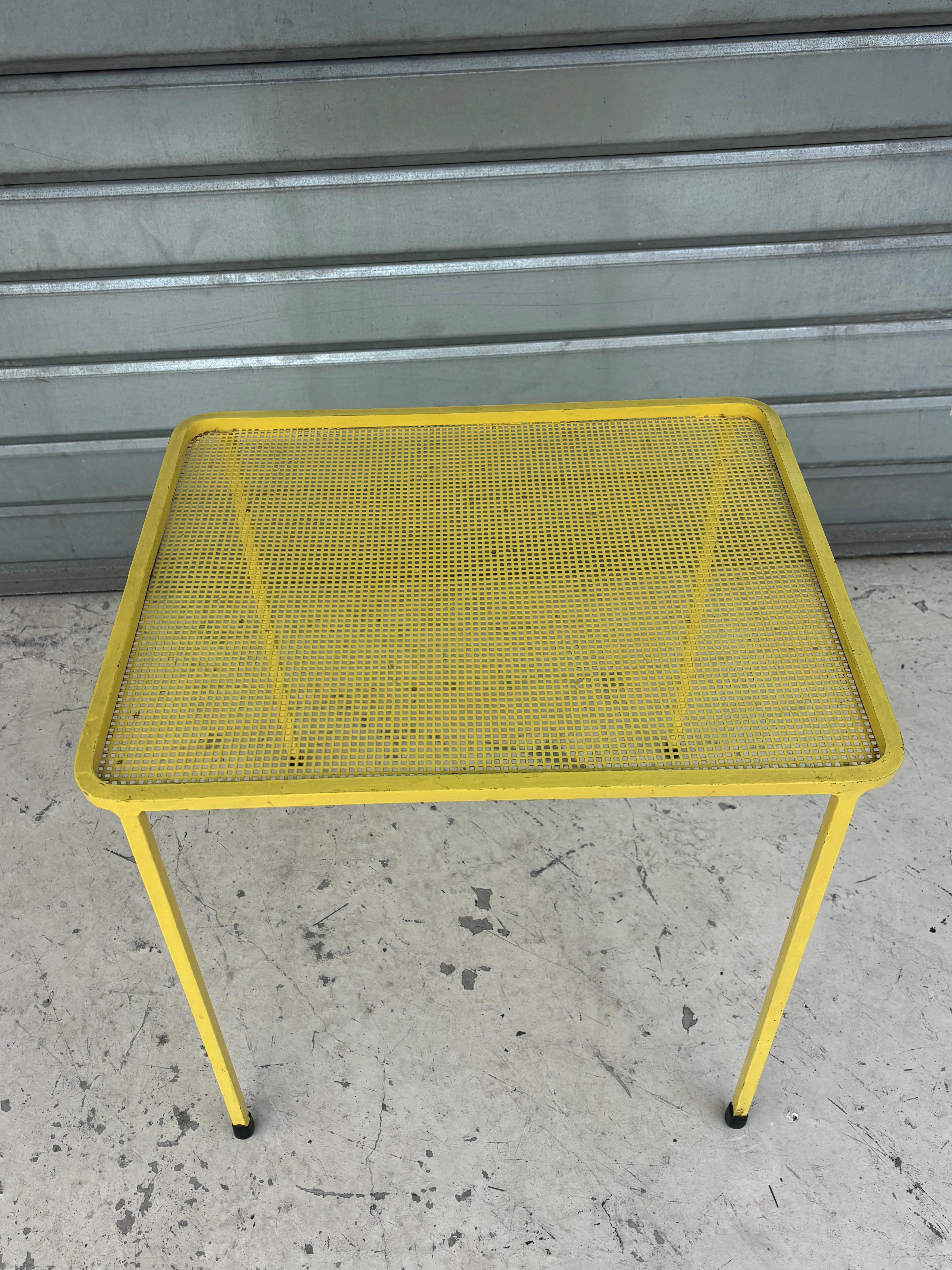 Mid-Century Modern Side table by Mathieu Matégot For Sale
