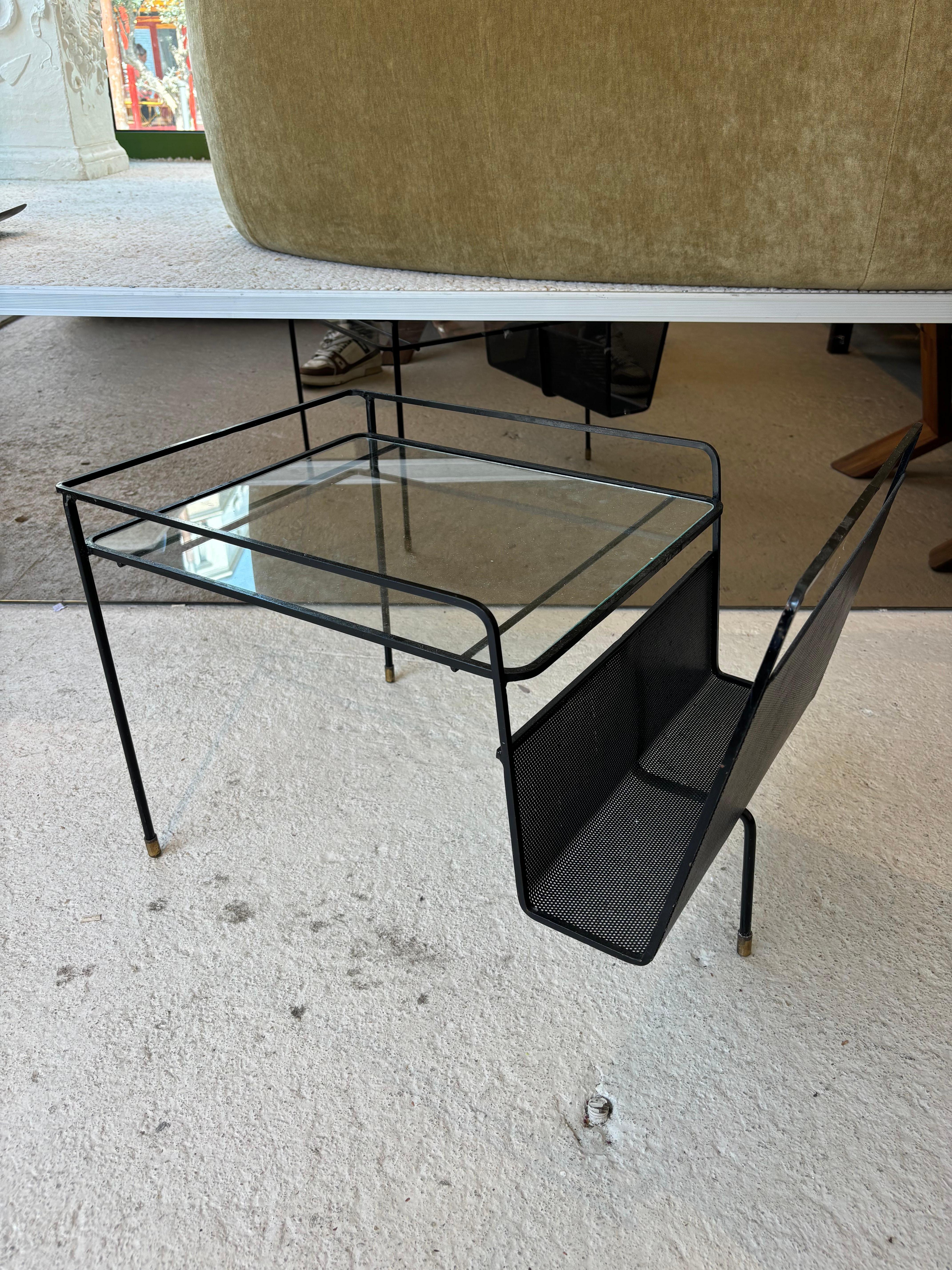 French Side table by Mathieu Matégot For Sale