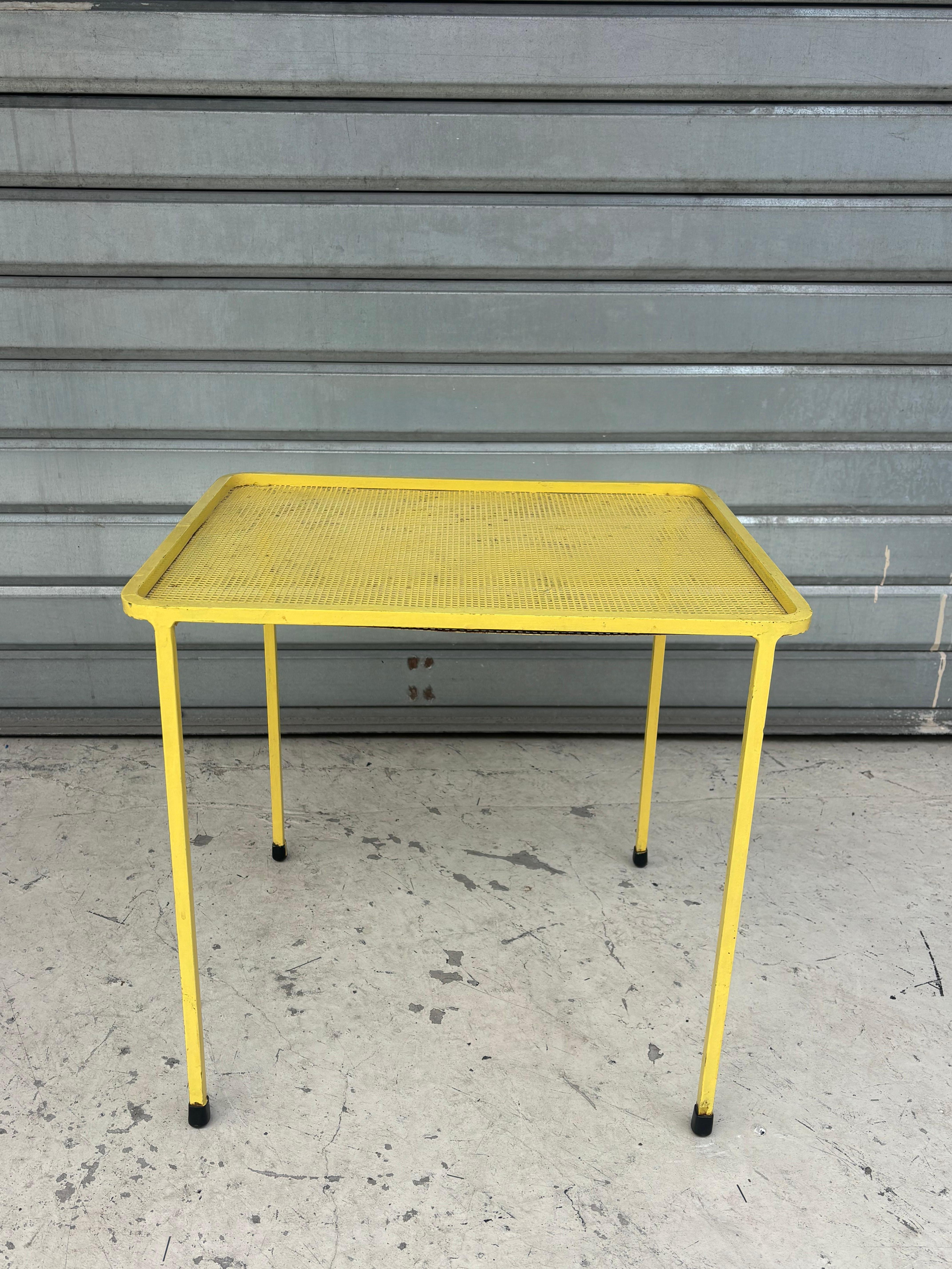 French Side table by Mathieu Matégot For Sale