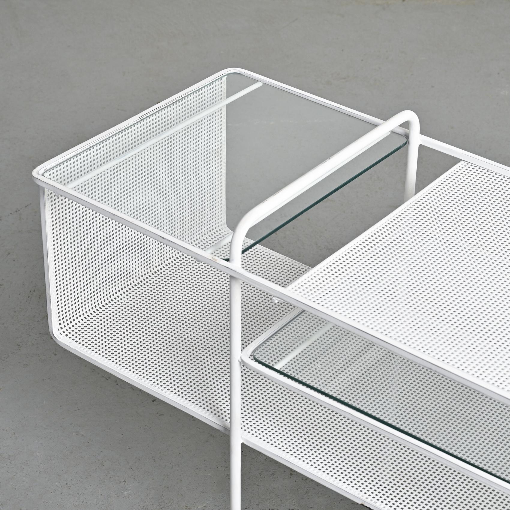 Side Table by Mathieu Matégot, France circa 1950 4