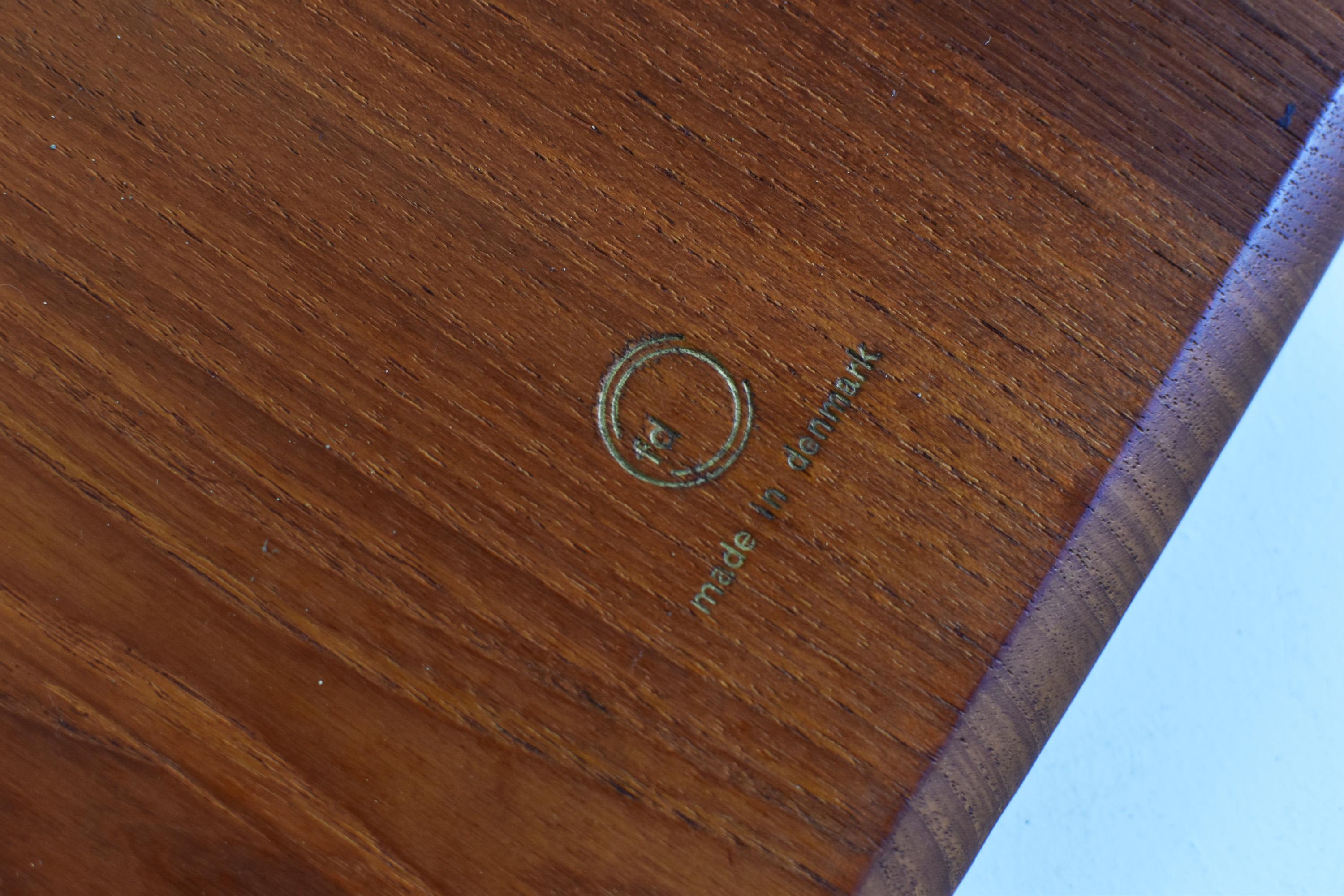 Side Table by Peter Hvidt & Orla Molgaard-Nielsen for France & Son, DK, 1960s 1