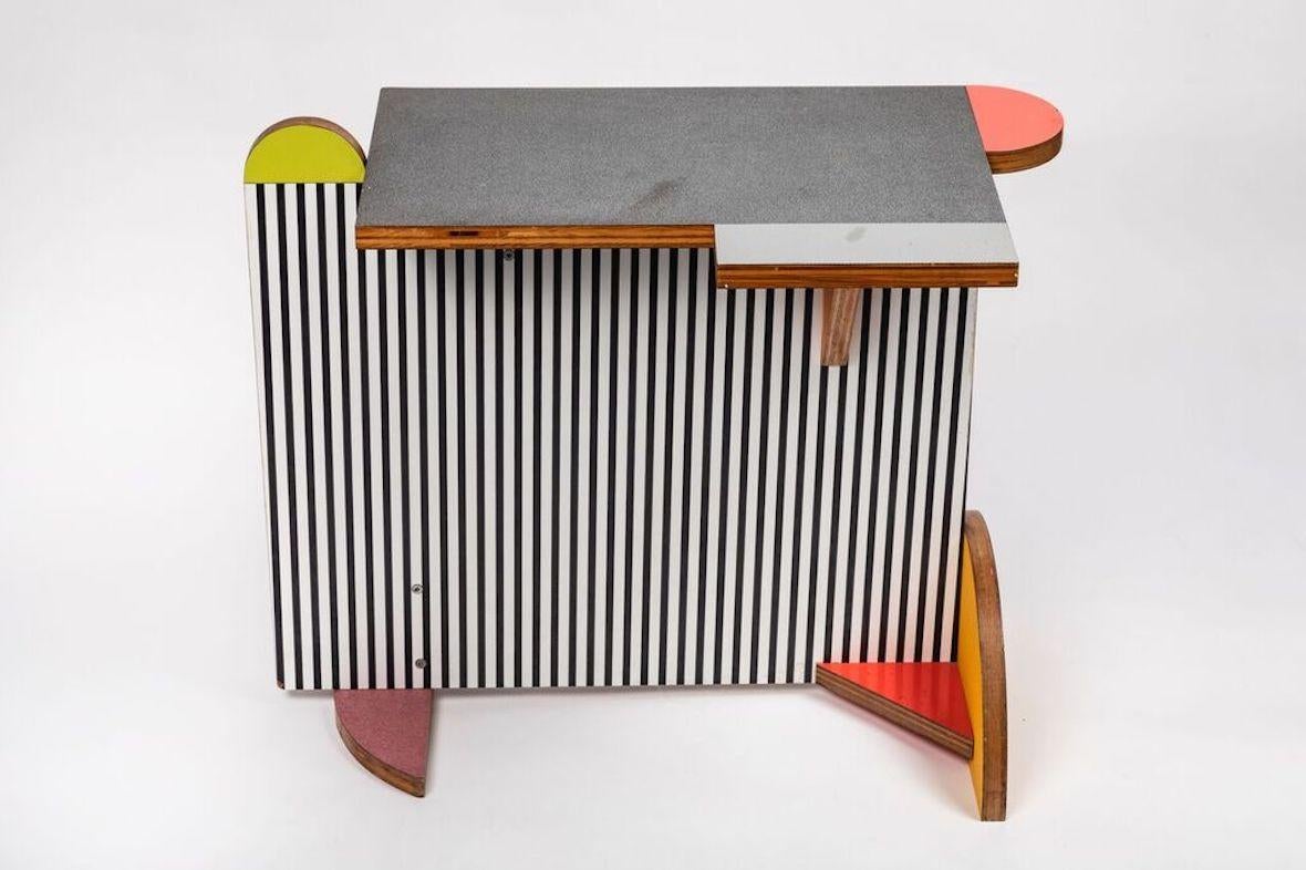 American Side Table by Peter Shire