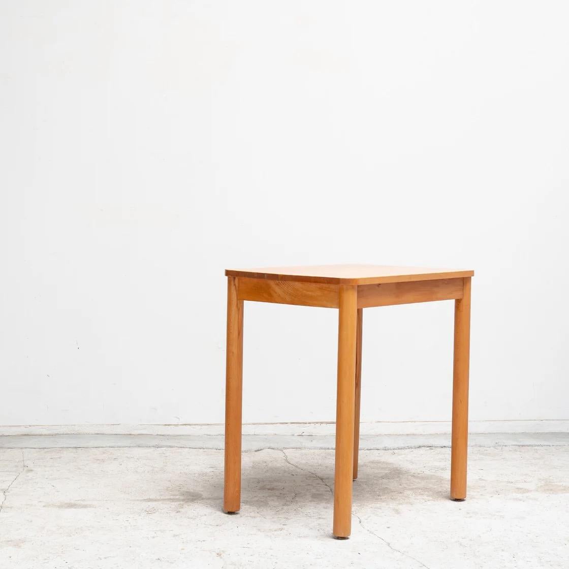 French Side Table by Pierre Gautier-Delaye, France, 1960s, simple design console table For Sale