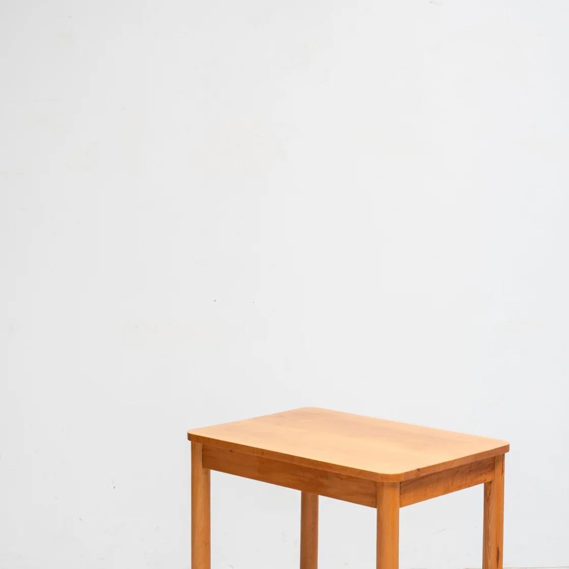 Side Table by Pierre Gautier-Delaye, France, 1960s, simple design console table In Good Condition For Sale In Tokyo, Tokyo