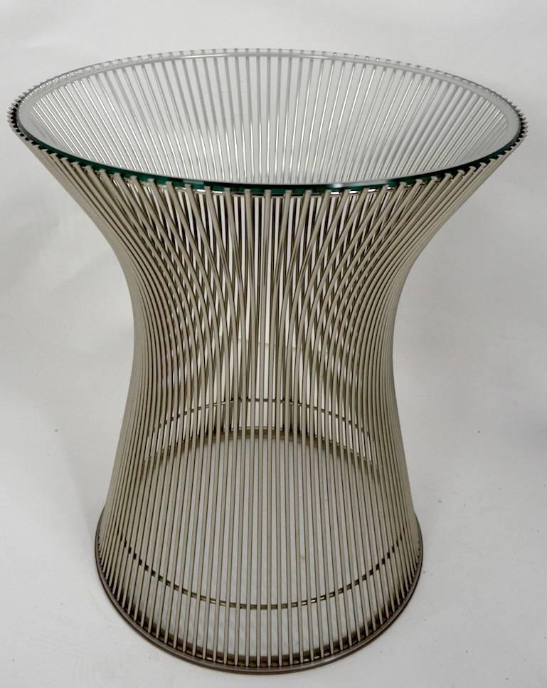 20th Century Side Table by Platner