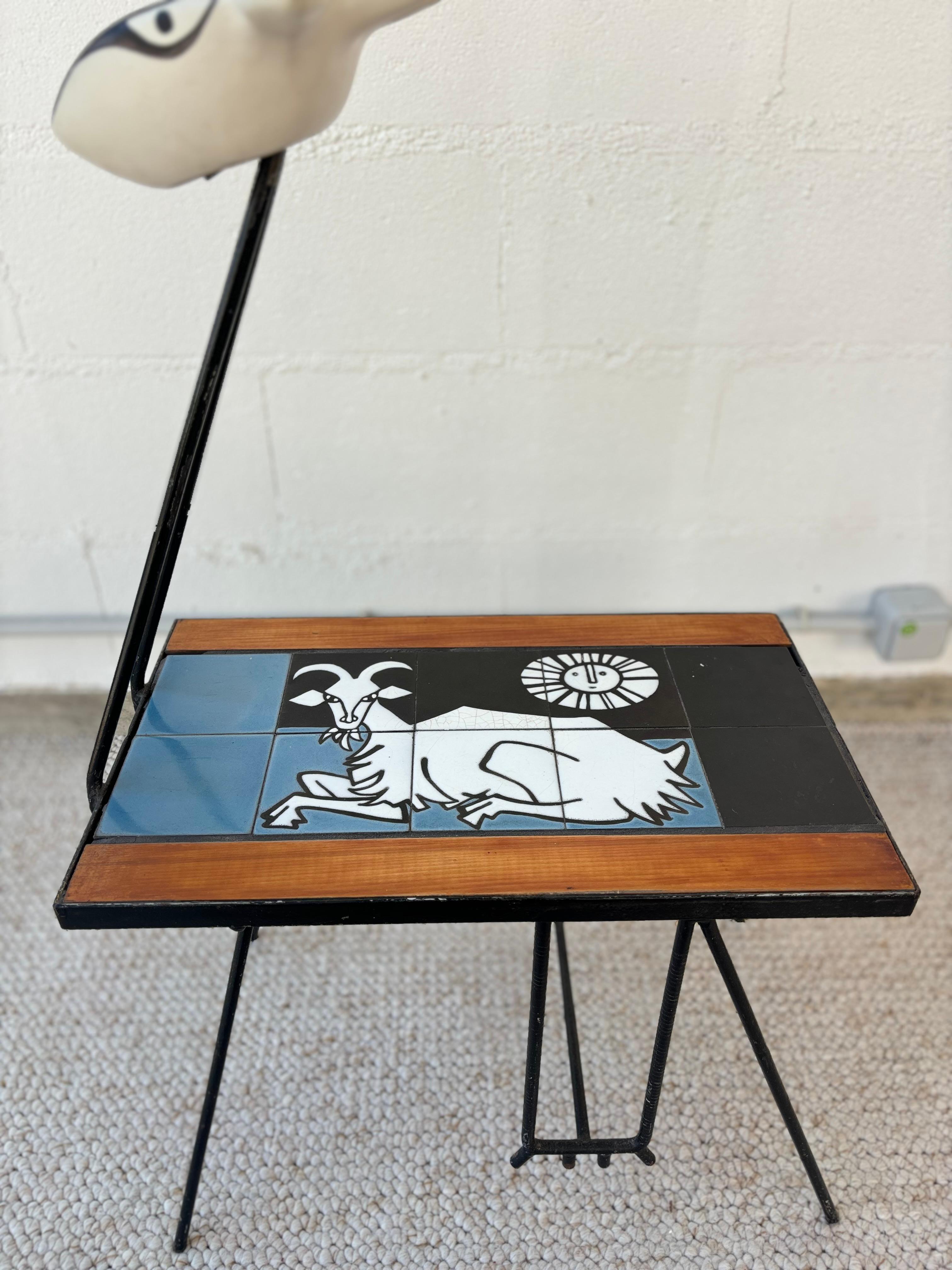 Side table by Roger Capron For Sale 3