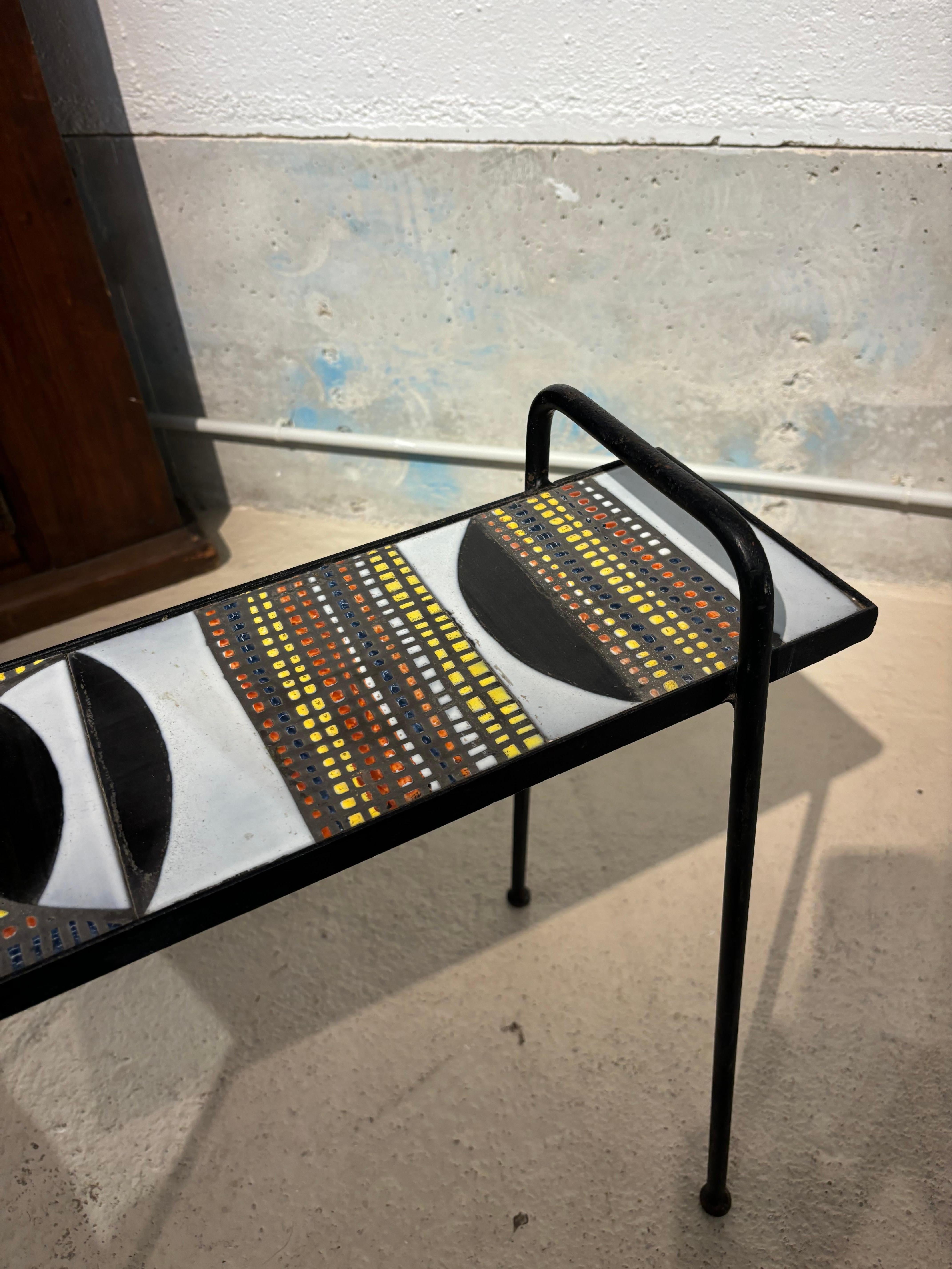 Side table by Roger Capron en vente 8