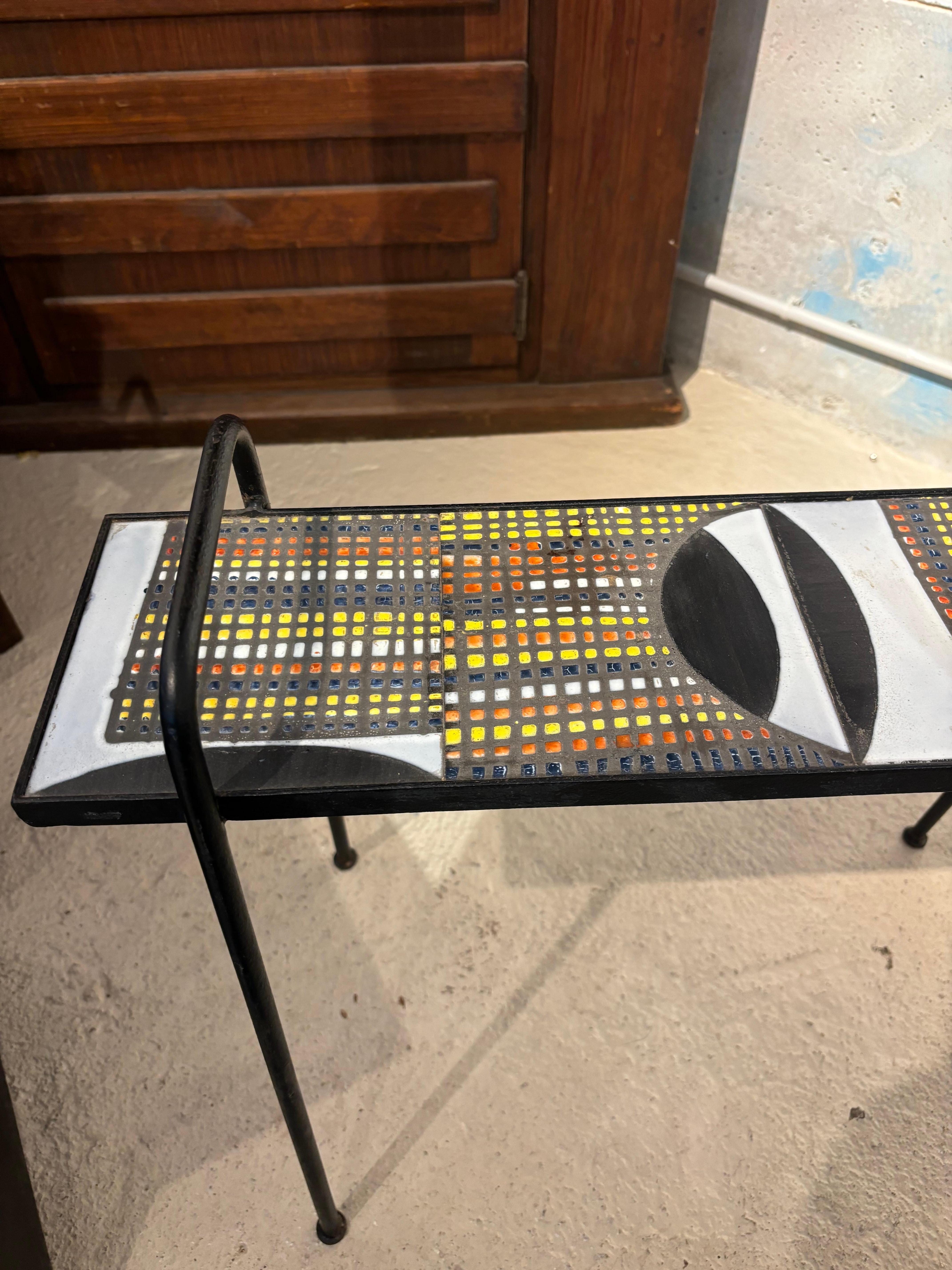 Side table by Roger Capron en vente 11