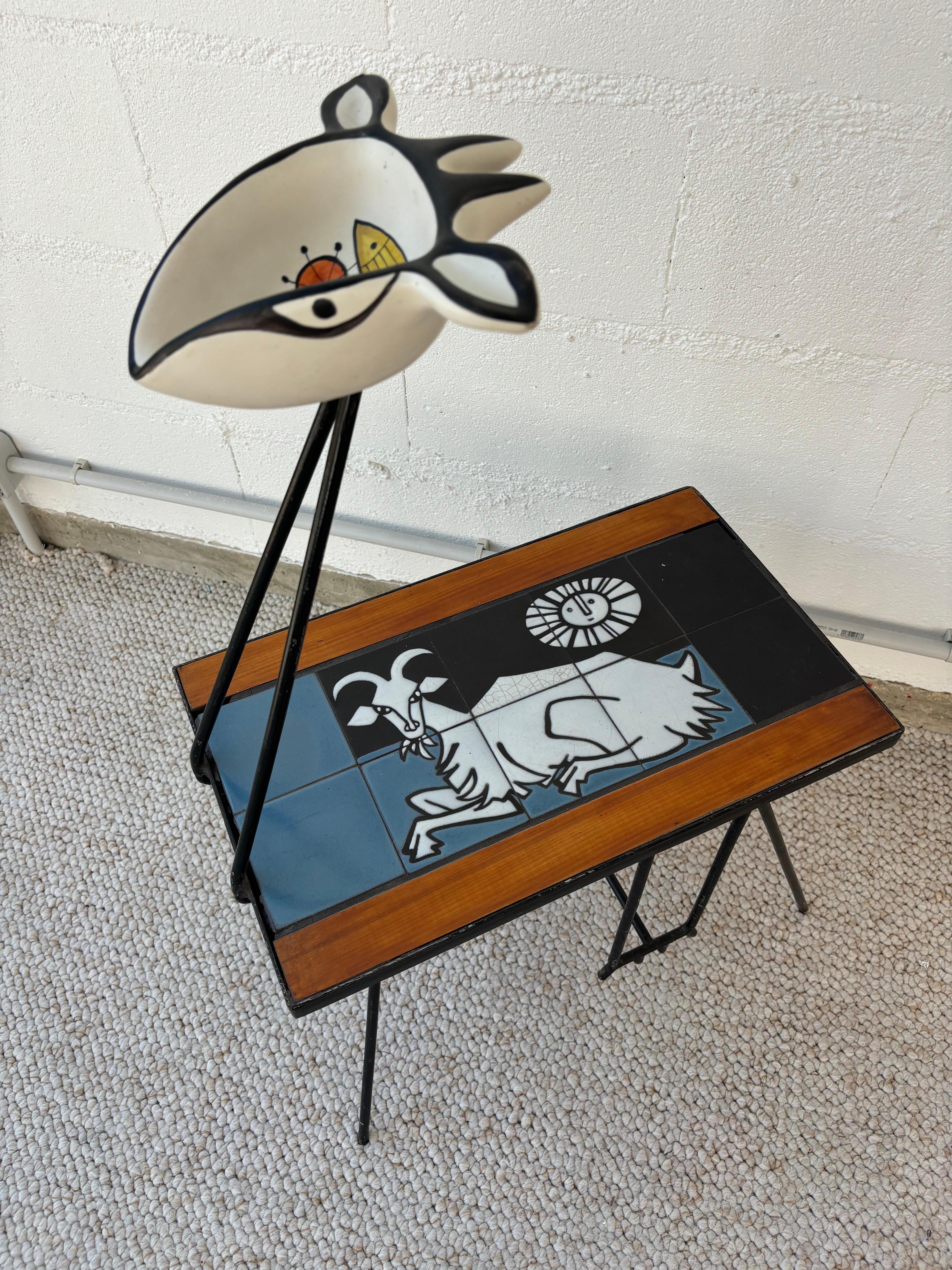 Side table by Roger Capron For Sale 12