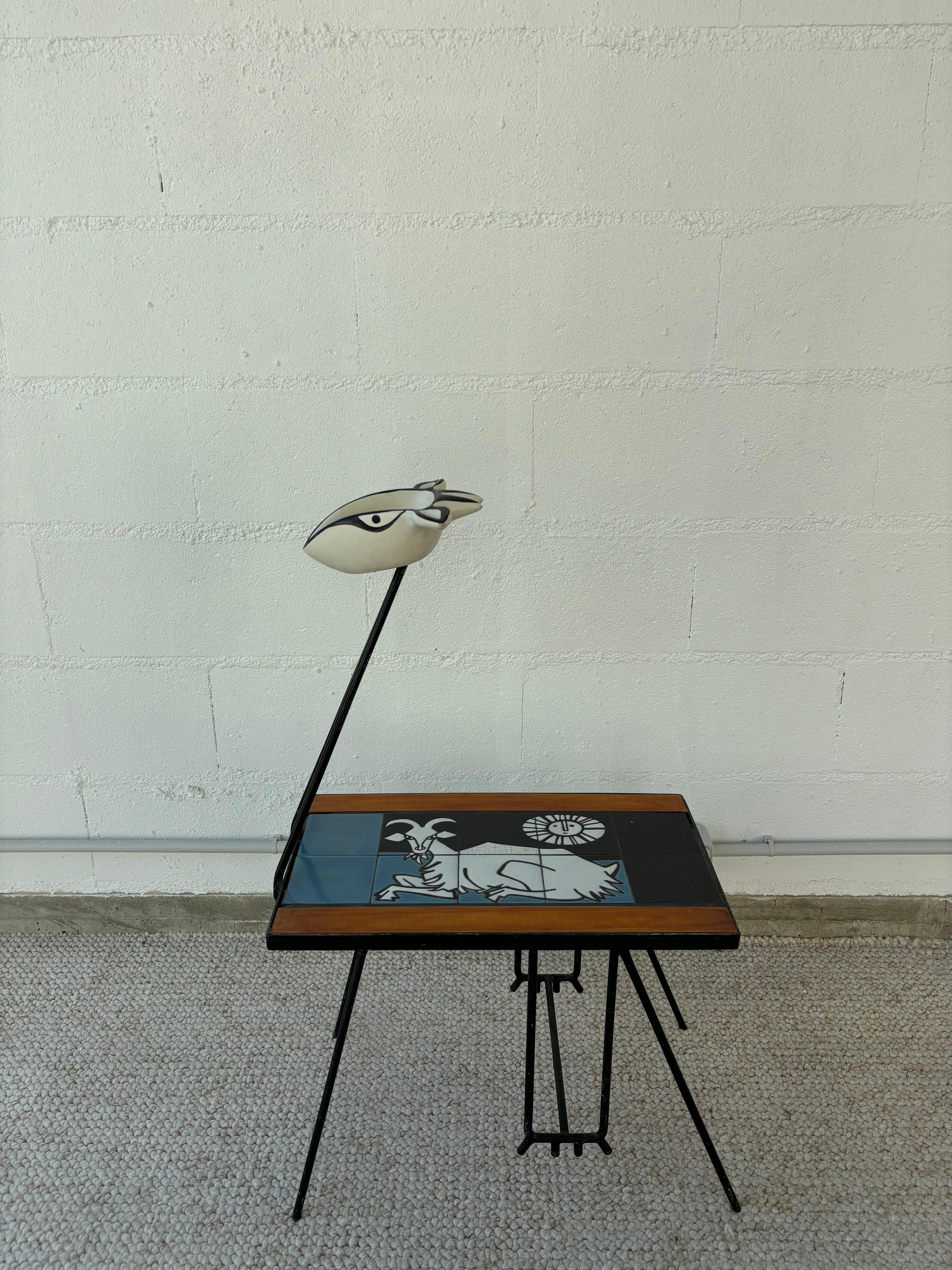 Mid-Century Modern Side table by Roger Capron For Sale