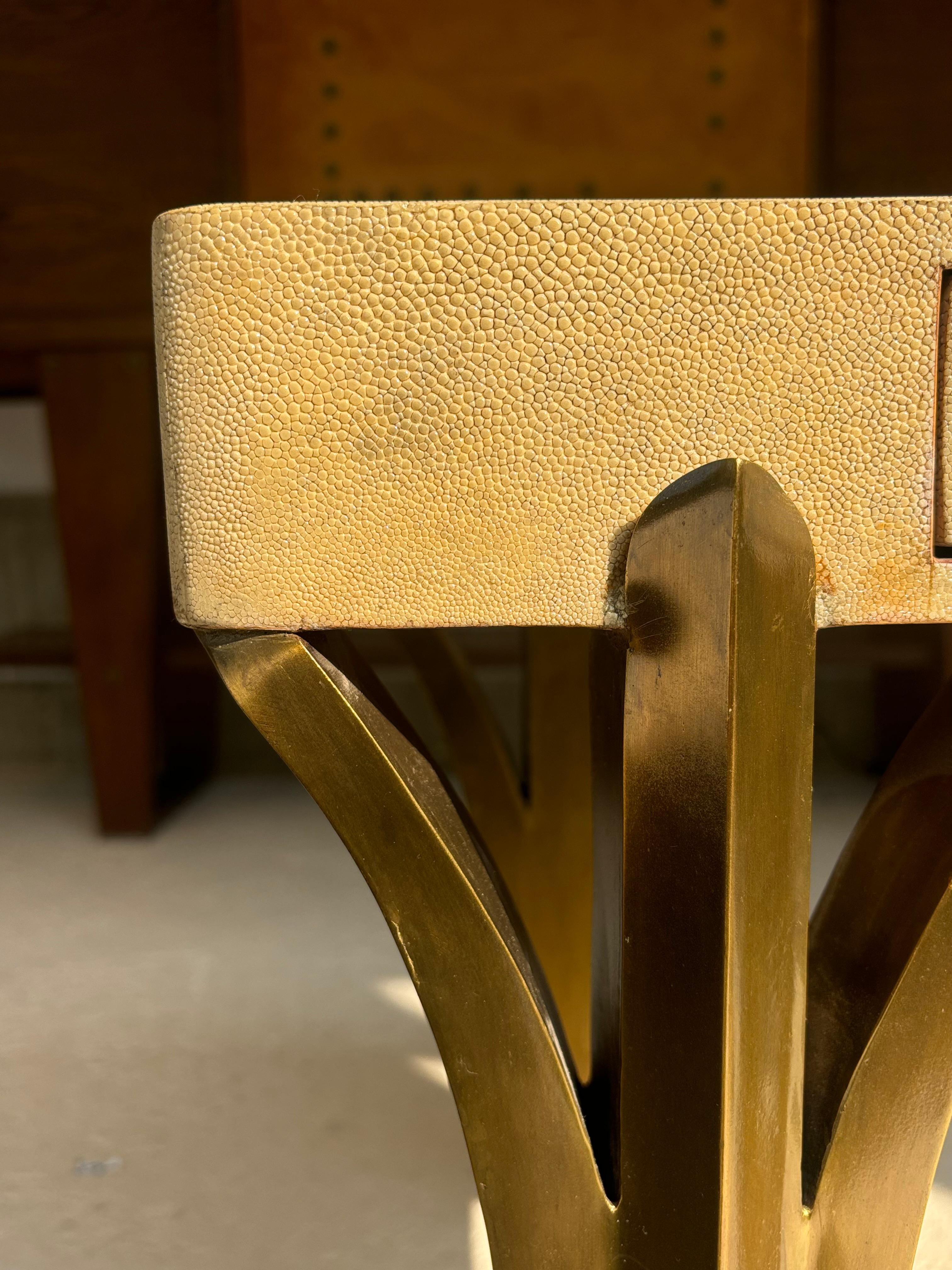 Side table by R&Y Augousti (Ende des 20. Jahrhunderts) im Angebot