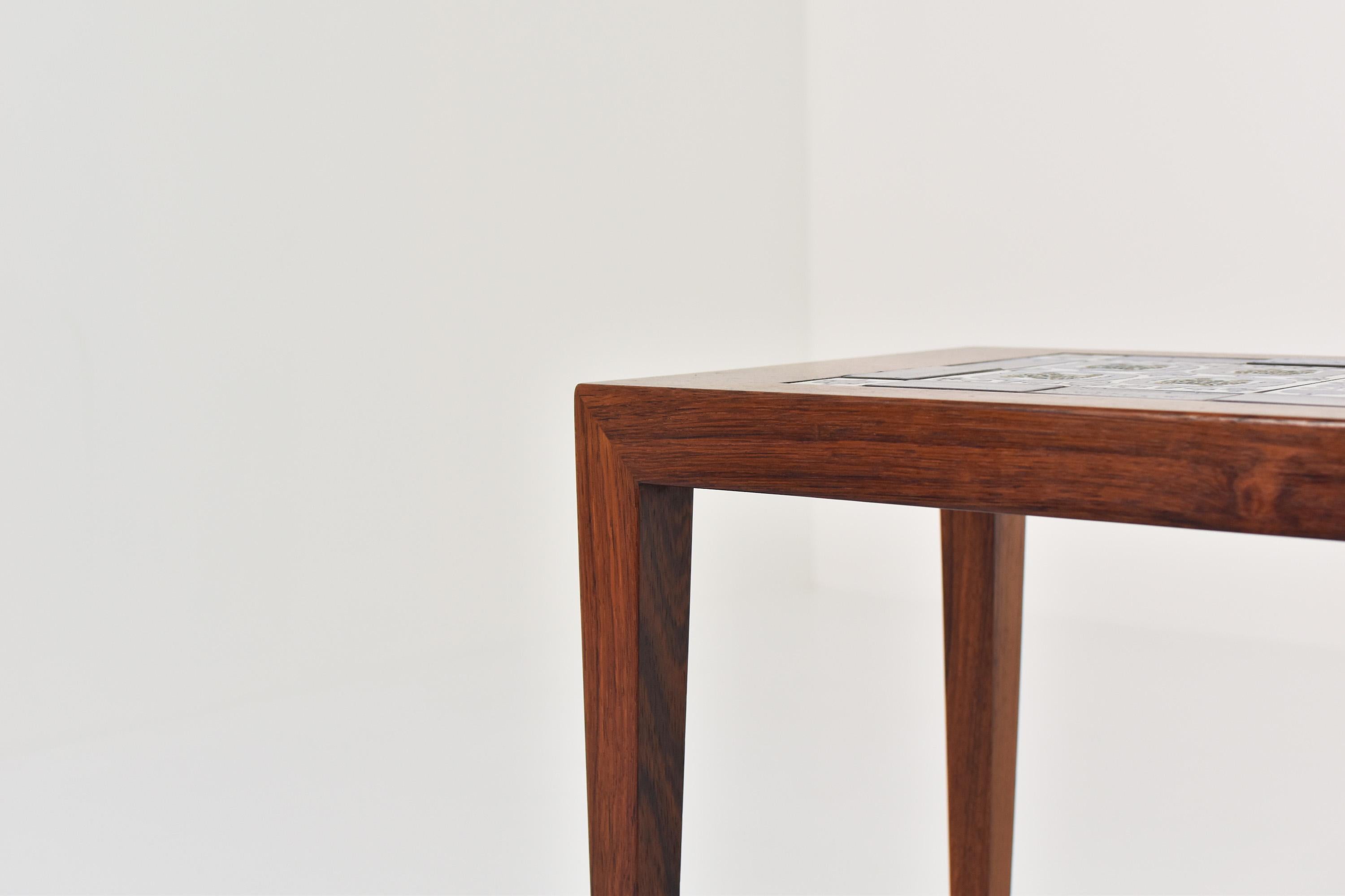 Mid-20th Century Side Table by Severin Hansen for Haslev, Denmark, 1965