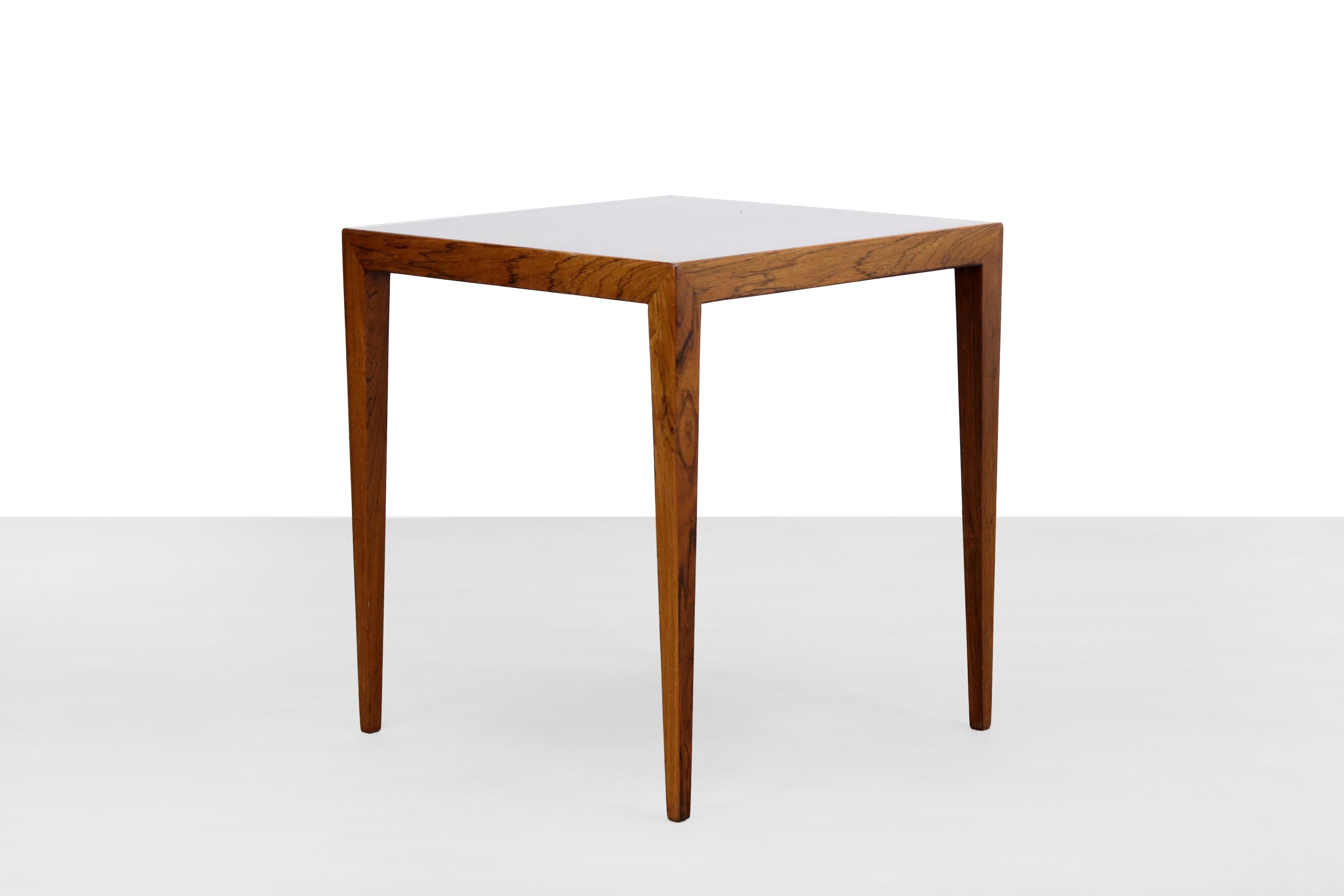 Scandinavian Modern Side Table by Severin Hansen for Haslev