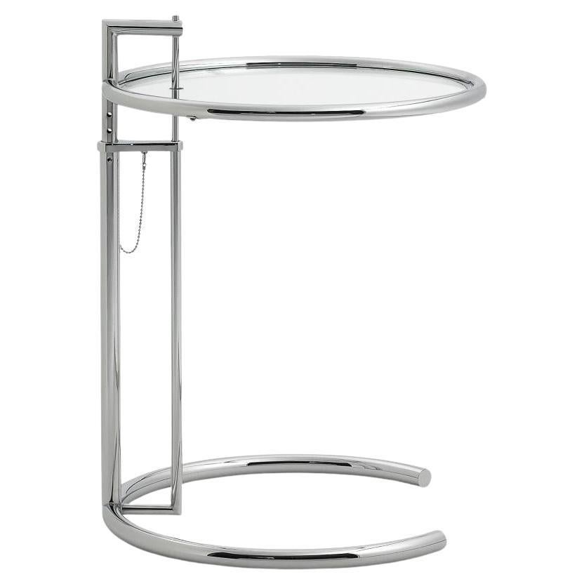Set of 2 Coffee table ClassiCon Adjustable Table E1027 design Eileen Gray
