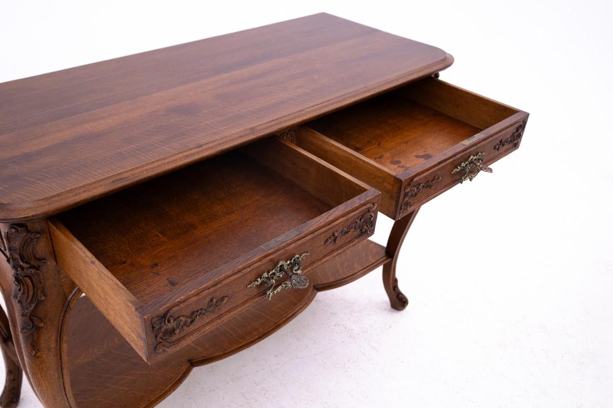 Side table / console, France, circa 1910. In Good Condition For Sale In Chorzów, PL
