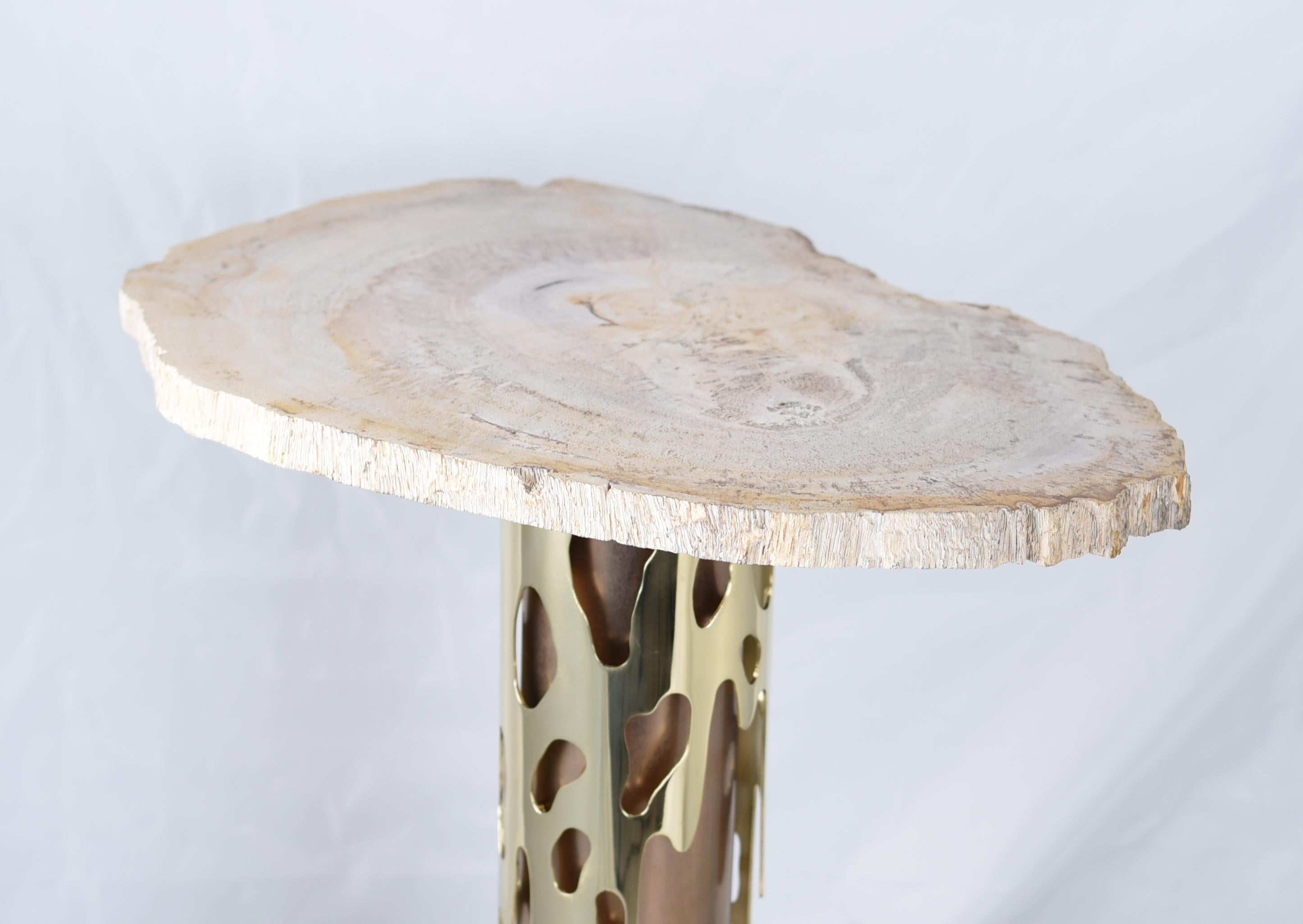 French Side Table Dedale by Arriau For Sale