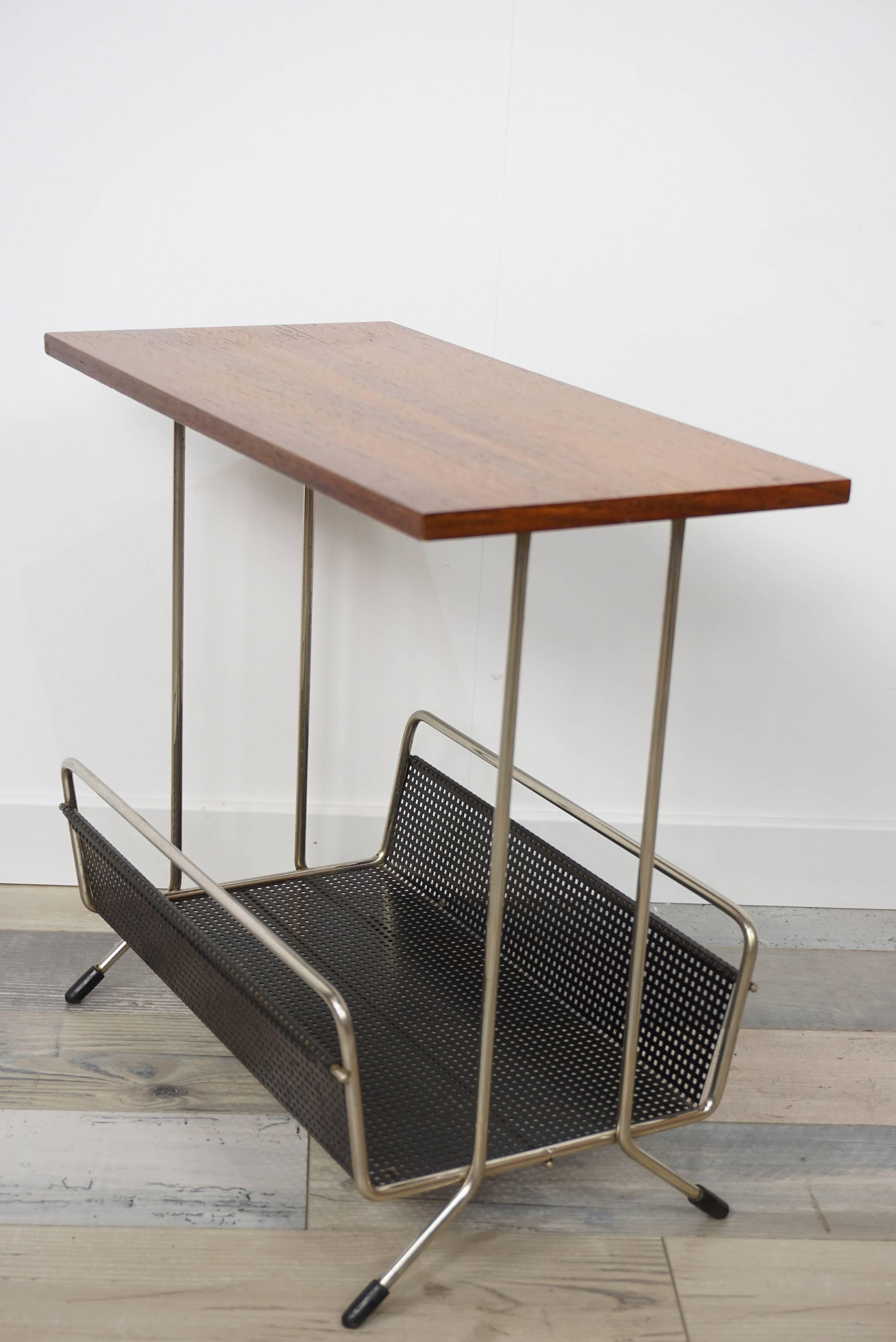 Mid-20th Century Side Table Design by Tjerk Reijenga for Pilastro, 1950s For Sale