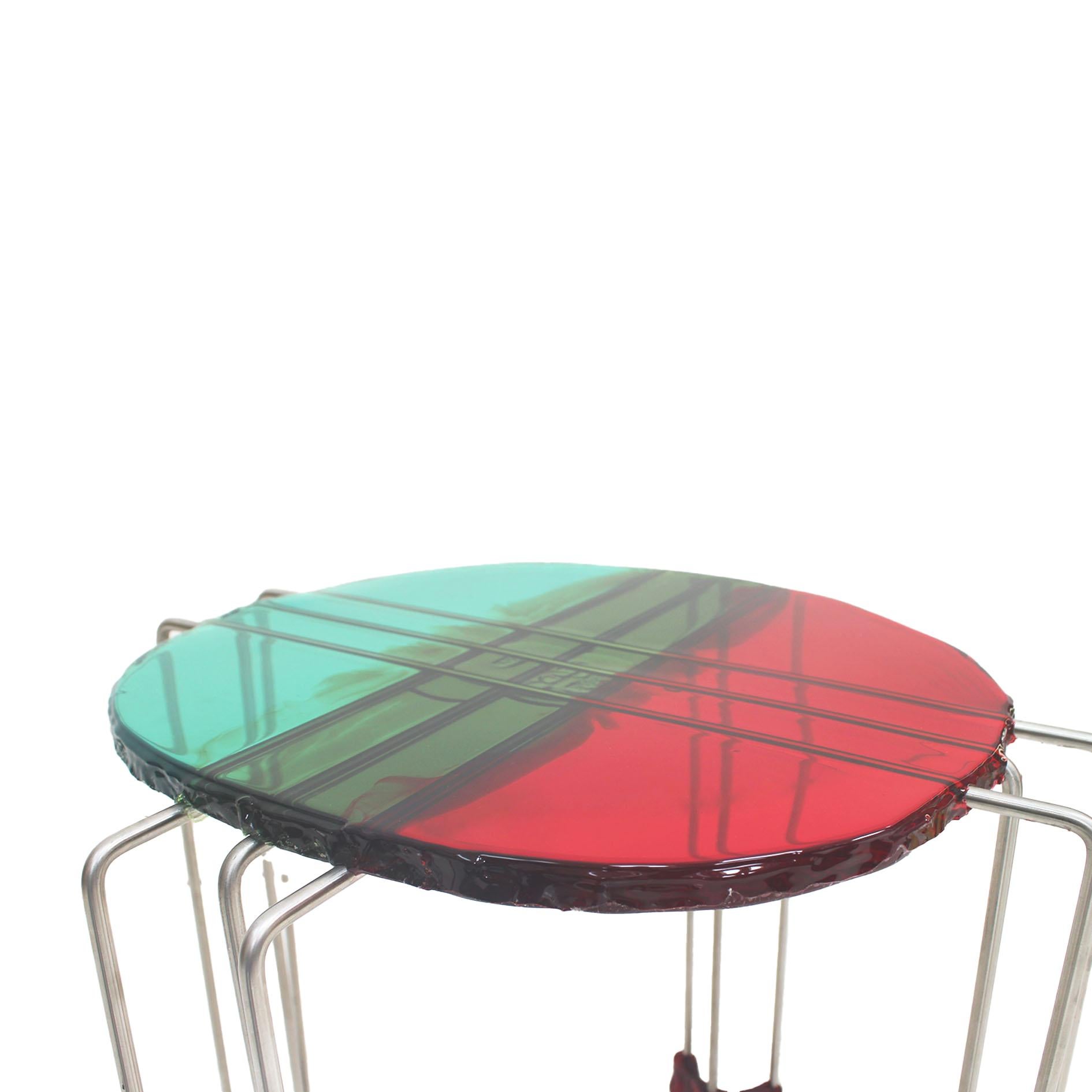 Side Table Designed by Gaetano Pesce, Fish Design Collection In Good Condition For Sale In Madrid, ES