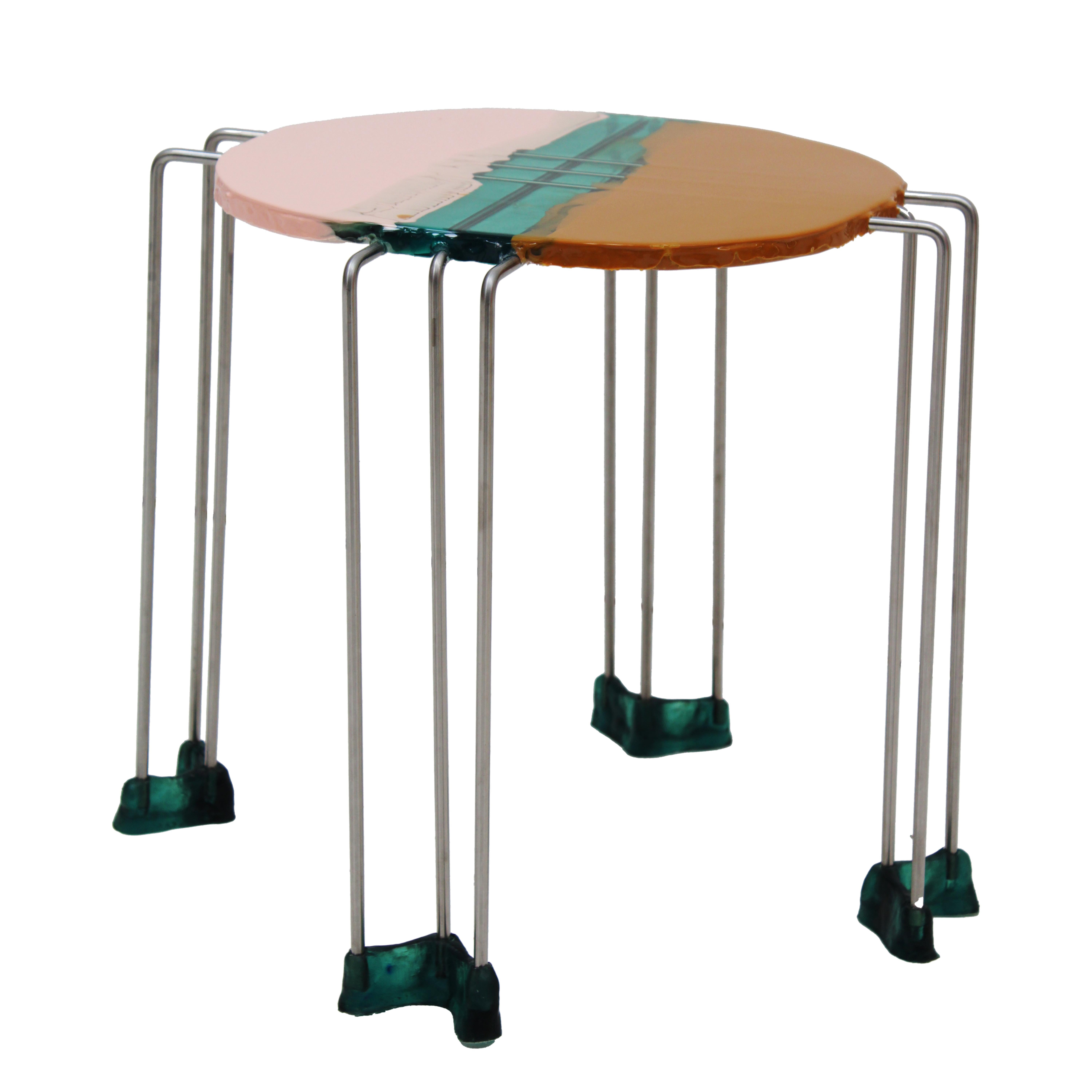 Side Table Designed by Gaetano Pesce, Fish Design Collection In Good Condition For Sale In Madrid, ES