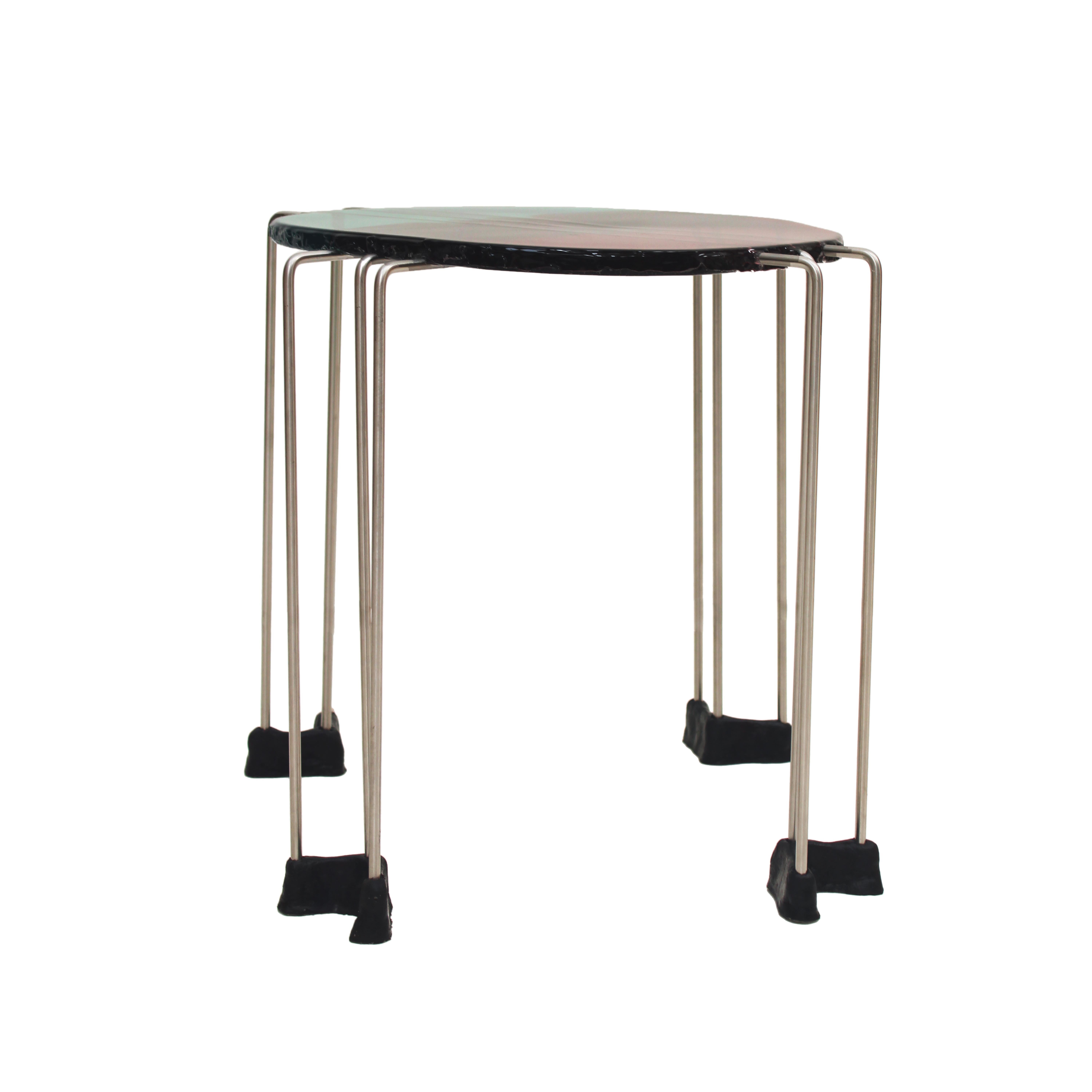 Side Table Designed by Gaetano Pesce, Fish Design Collection In Good Condition For Sale In Madrid, ES