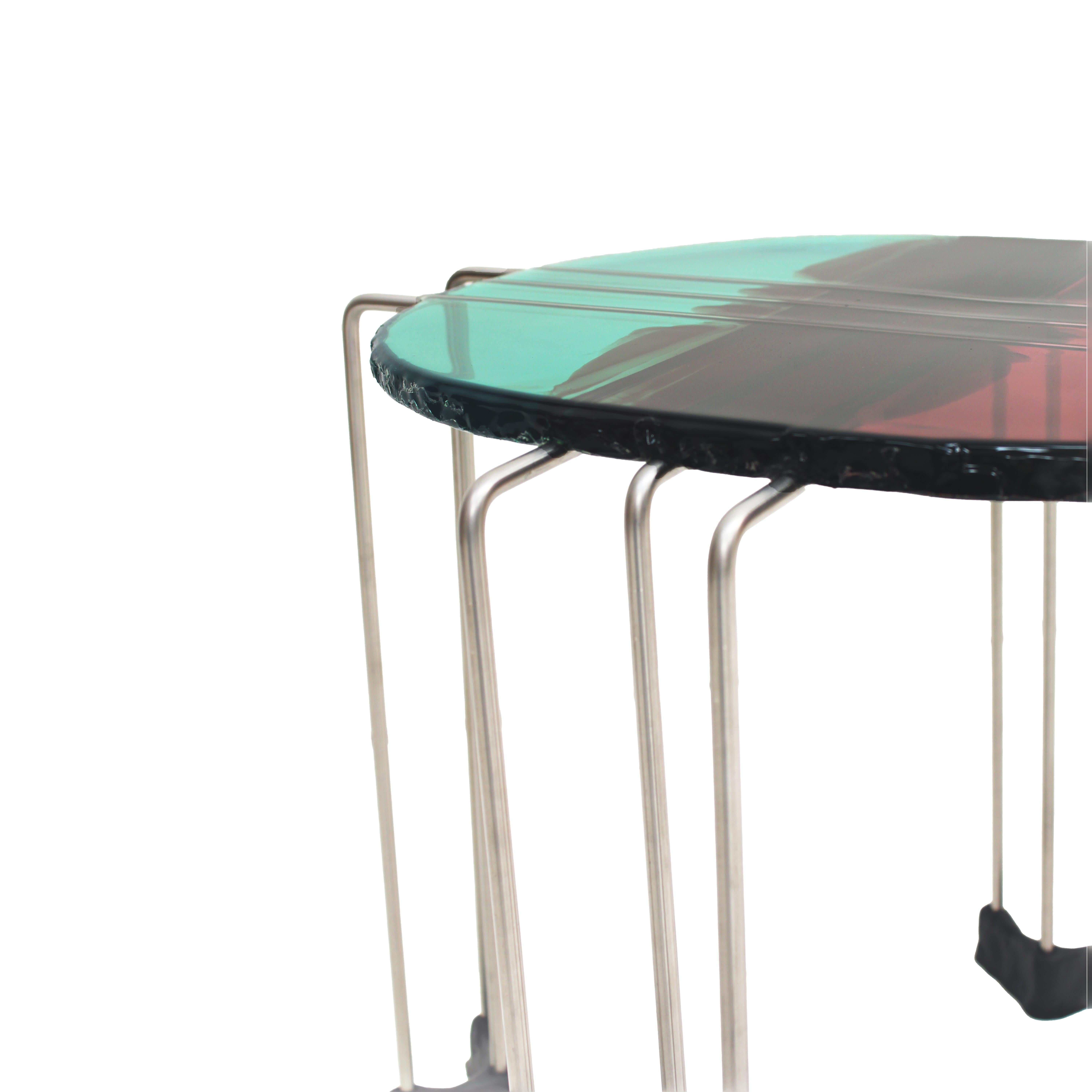Side Table Designed by Gaetano Pesce, Fish Design Collection For Sale 1