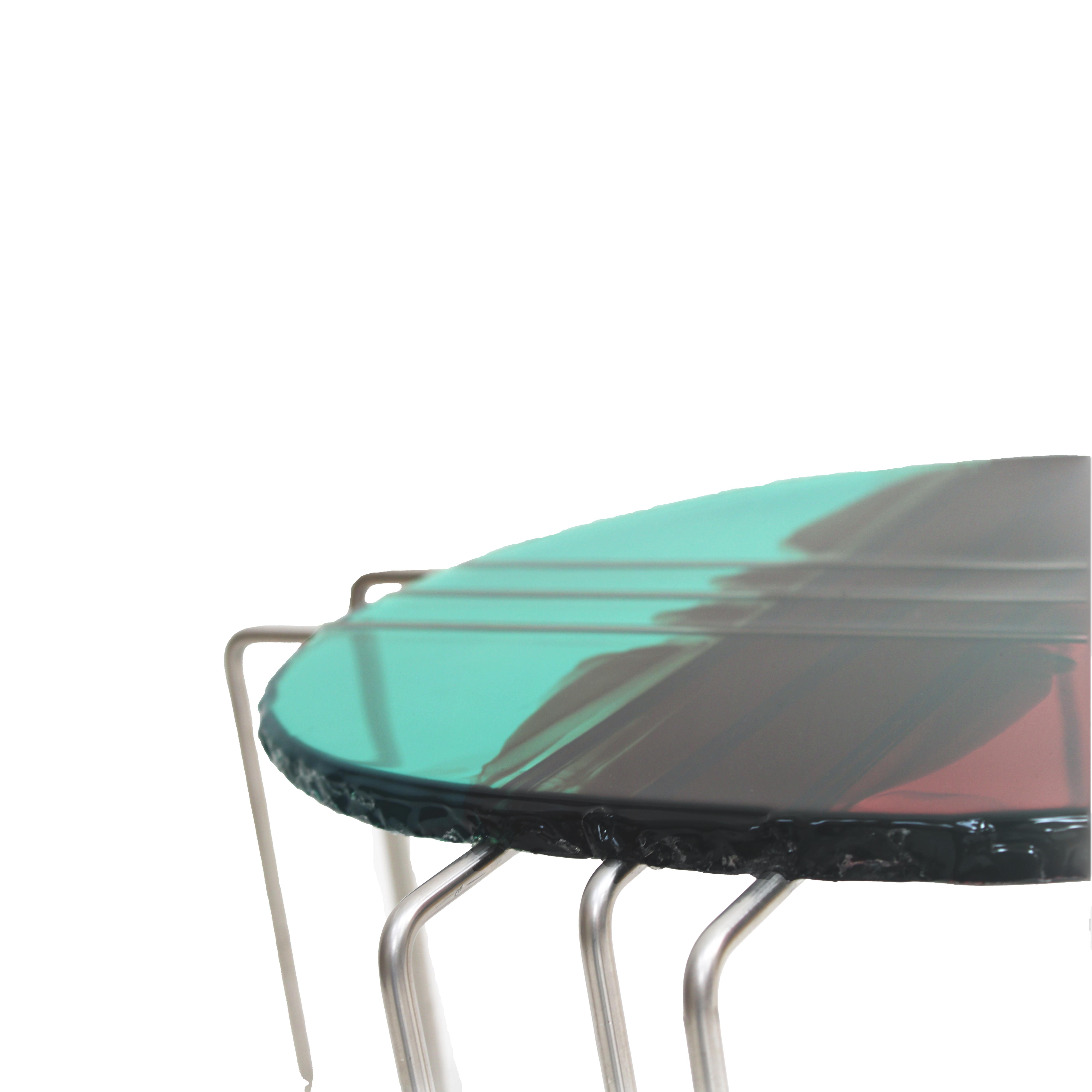 Side Table Designed by Gaetano Pesce, Fish Design Collection For Sale 2