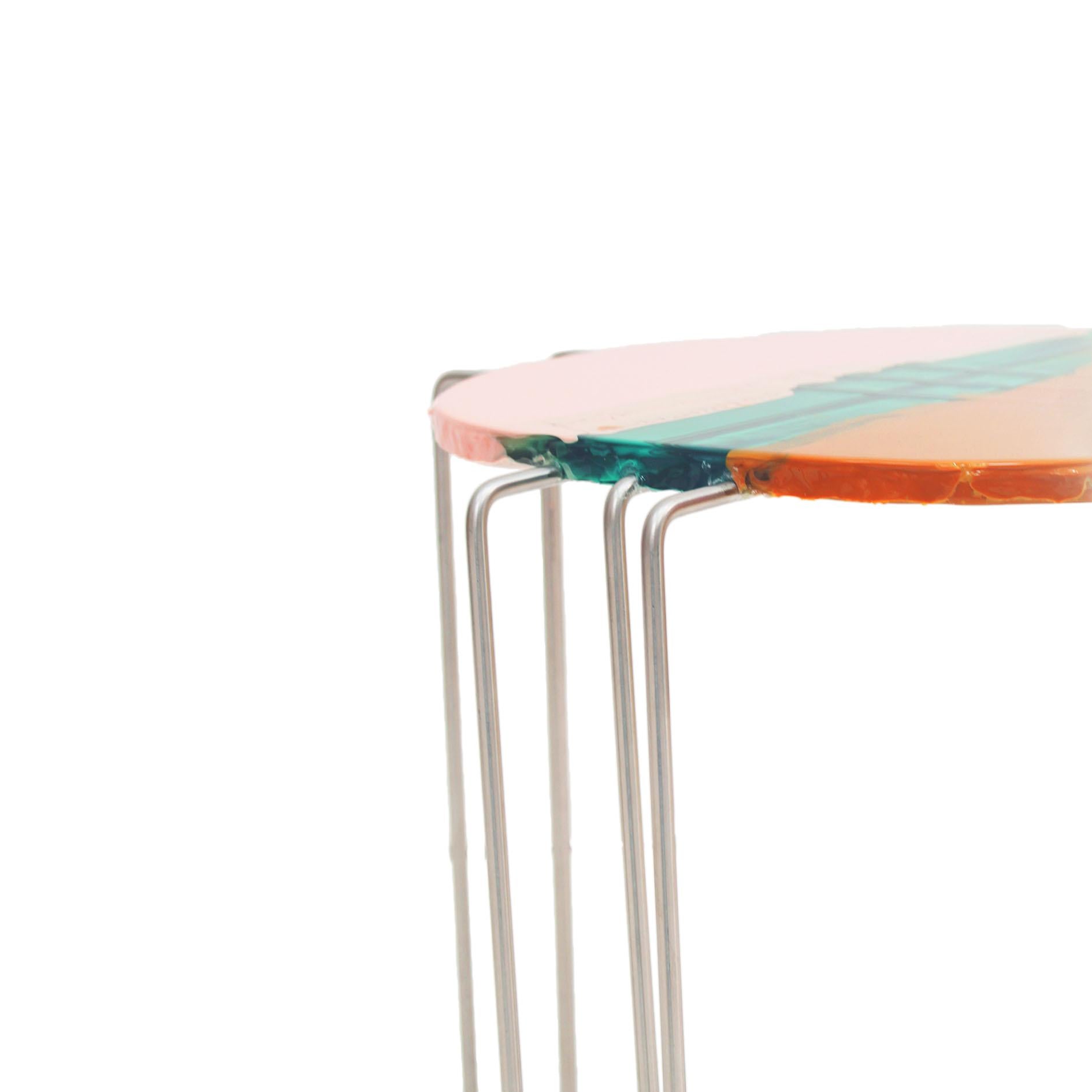 Side Table Designed by Gaetano Pesce, Fish Design Collection For Sale 4