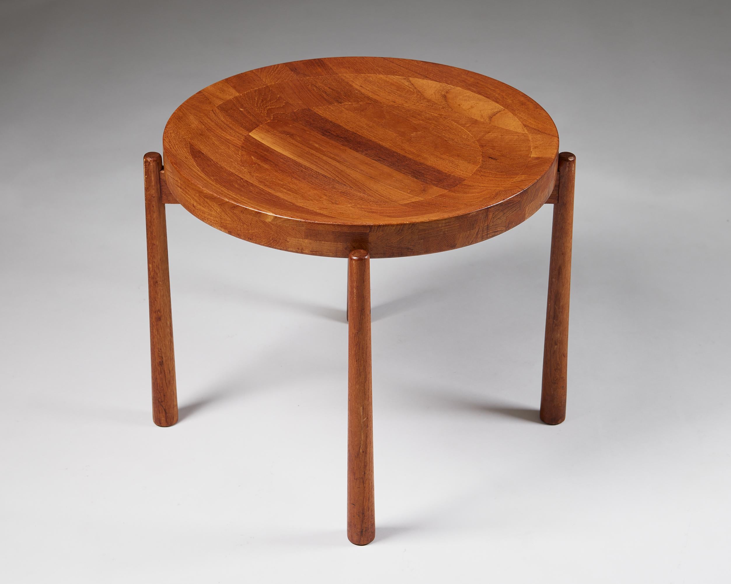 Side Table Designed by Jens Harald Quistgaard, Denmark, 1950s In Good Condition For Sale In Stockholm, SE