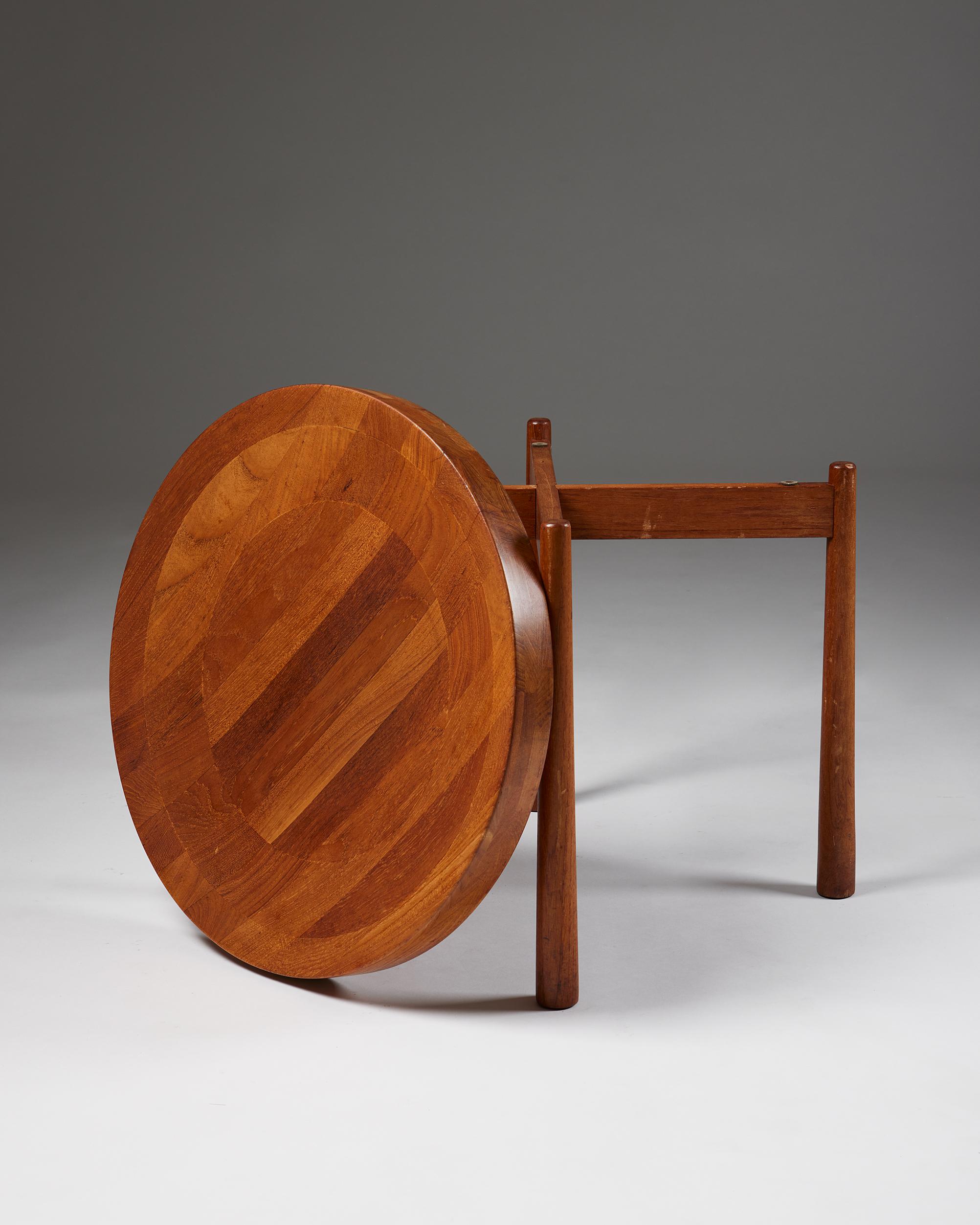 Side Table Designed by Jens Harald Quistgaard, Denmark, 1950s For Sale 1