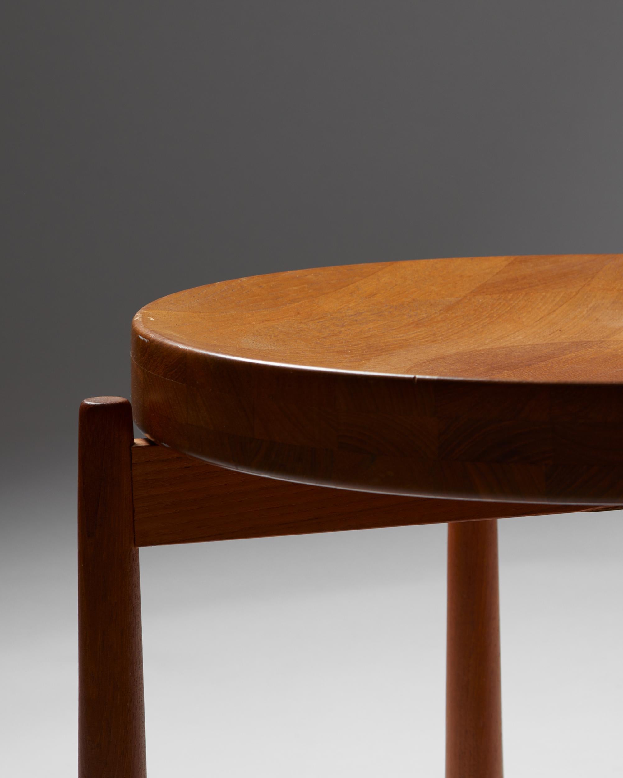 Teak Side Table Designed by Jens Harald Quistgaard, Denmark, 1950s For Sale 1