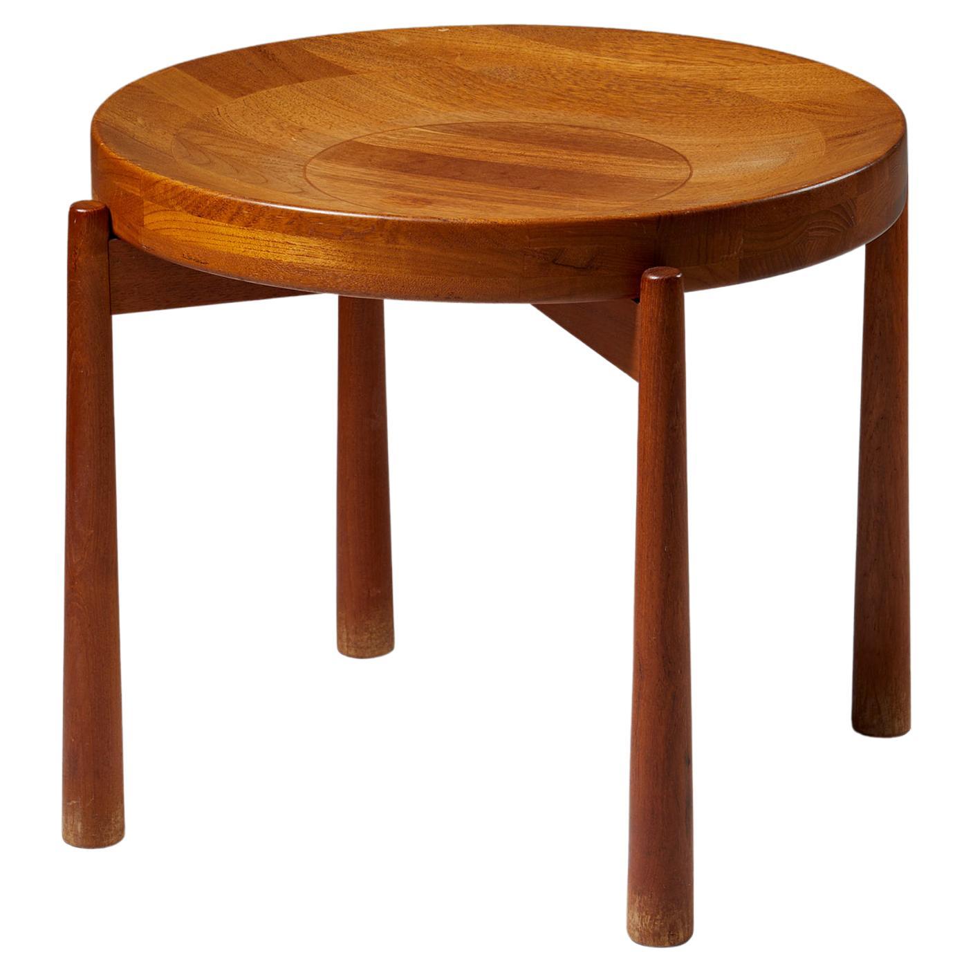 Teak Side Table Designed by Jens Harald Quistgaard, Denmark, 1950s For Sale