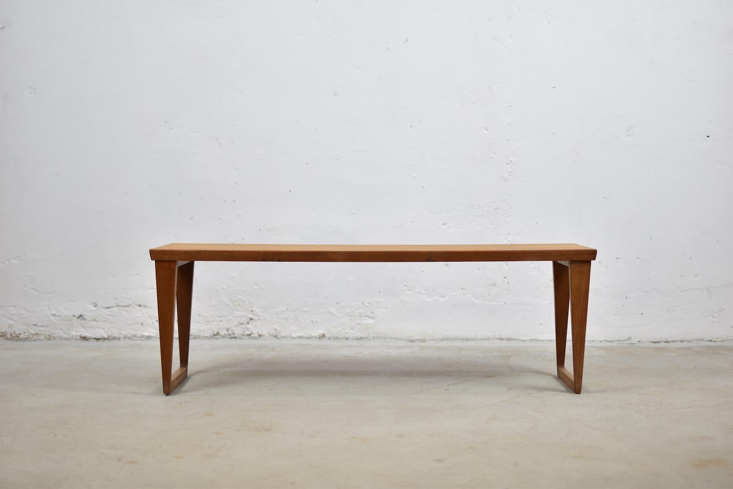 Scandinavian Modern Side Table Designed by Kai Kristiansen for Aksel Kjersgaard, Denmark, 1960s