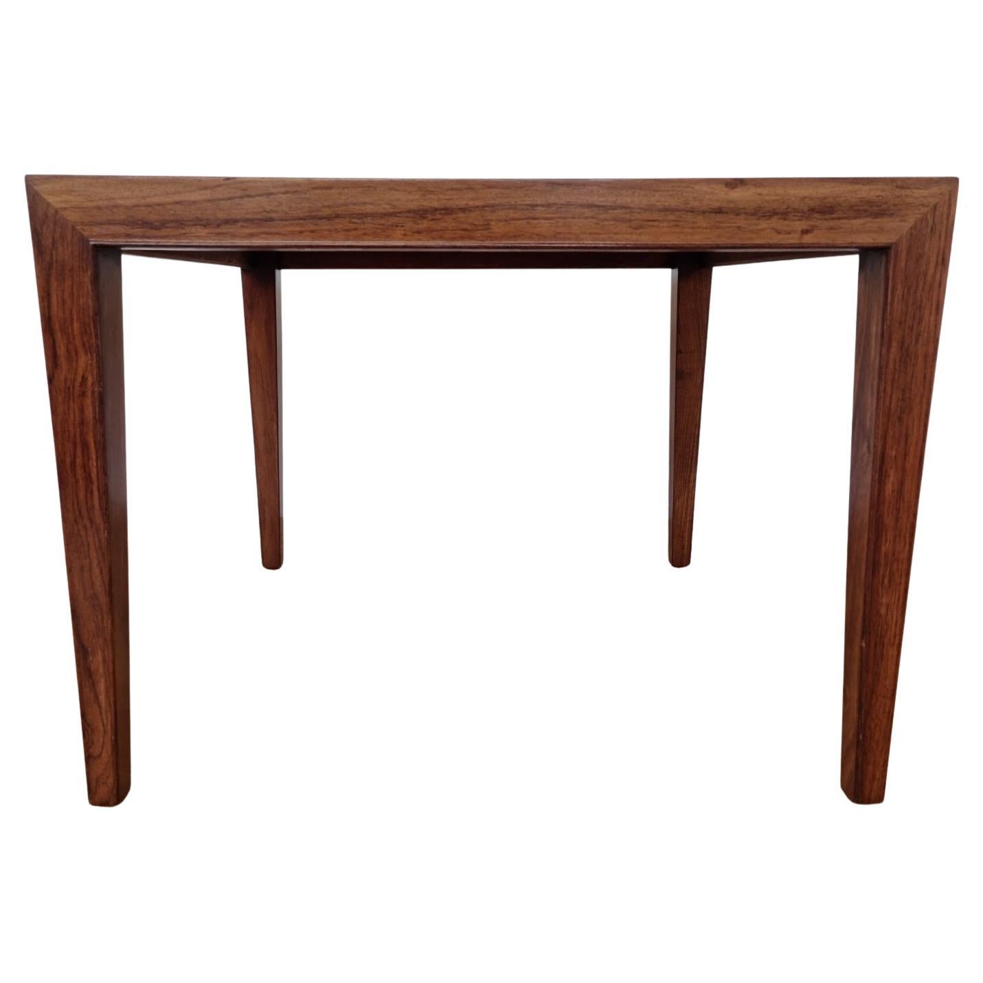 Side Table Designed by Severin Hansen for Haslev For Sale