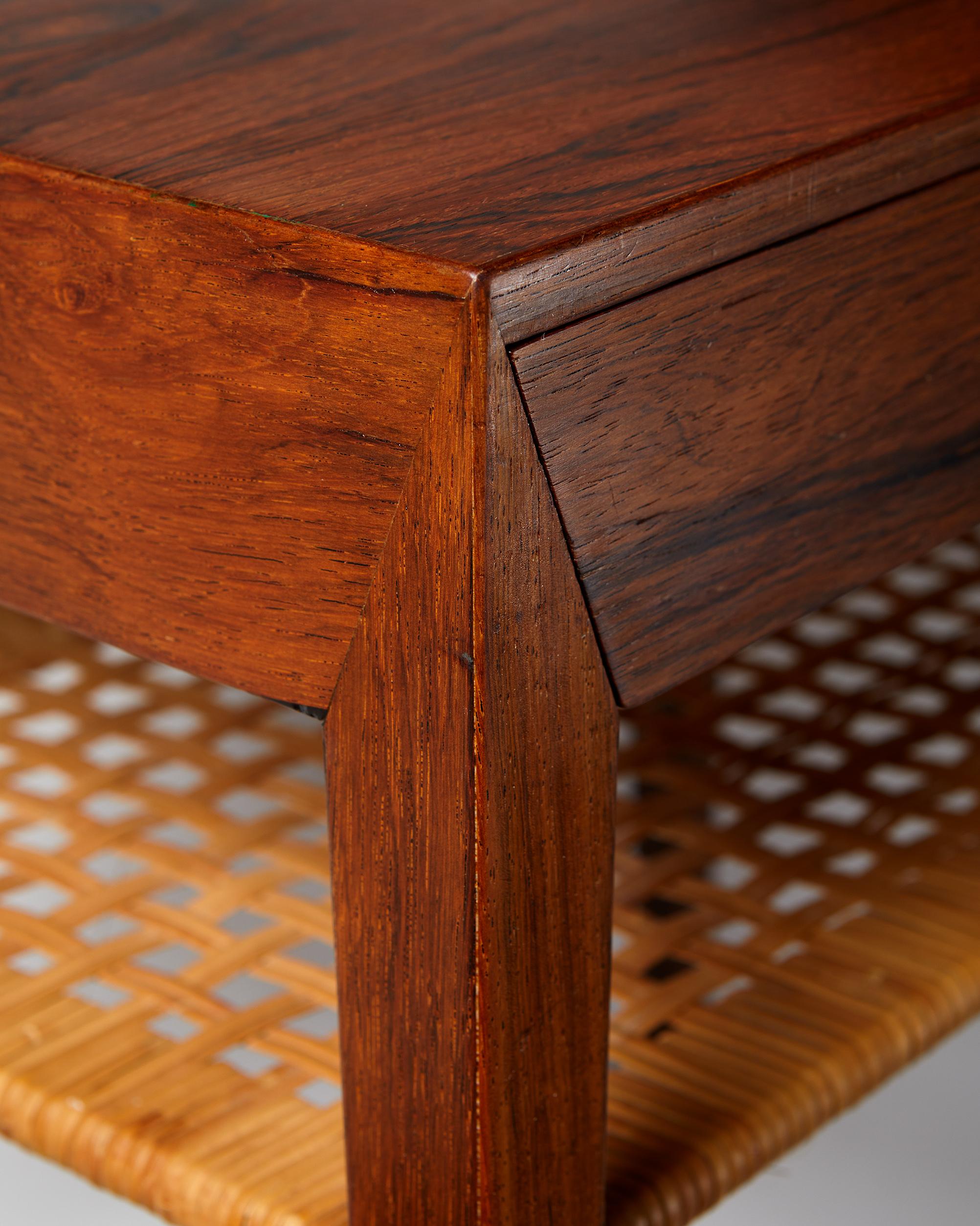 Side Table Designed by Severin Hansen for Haslev Mobelfrabrik, Denmark, 1950s 2