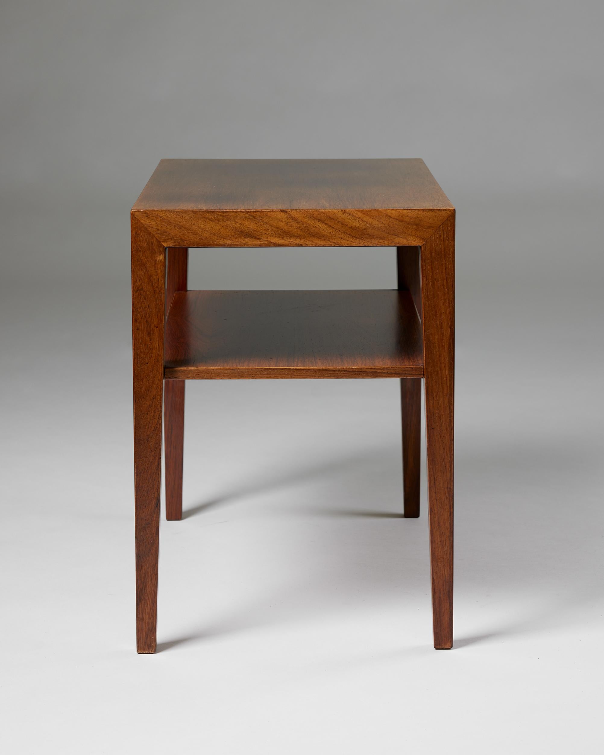Mid-Century Modern Table d'appoint conçue par Severin Hansen Jr, Danemark, années 1960 en vente
