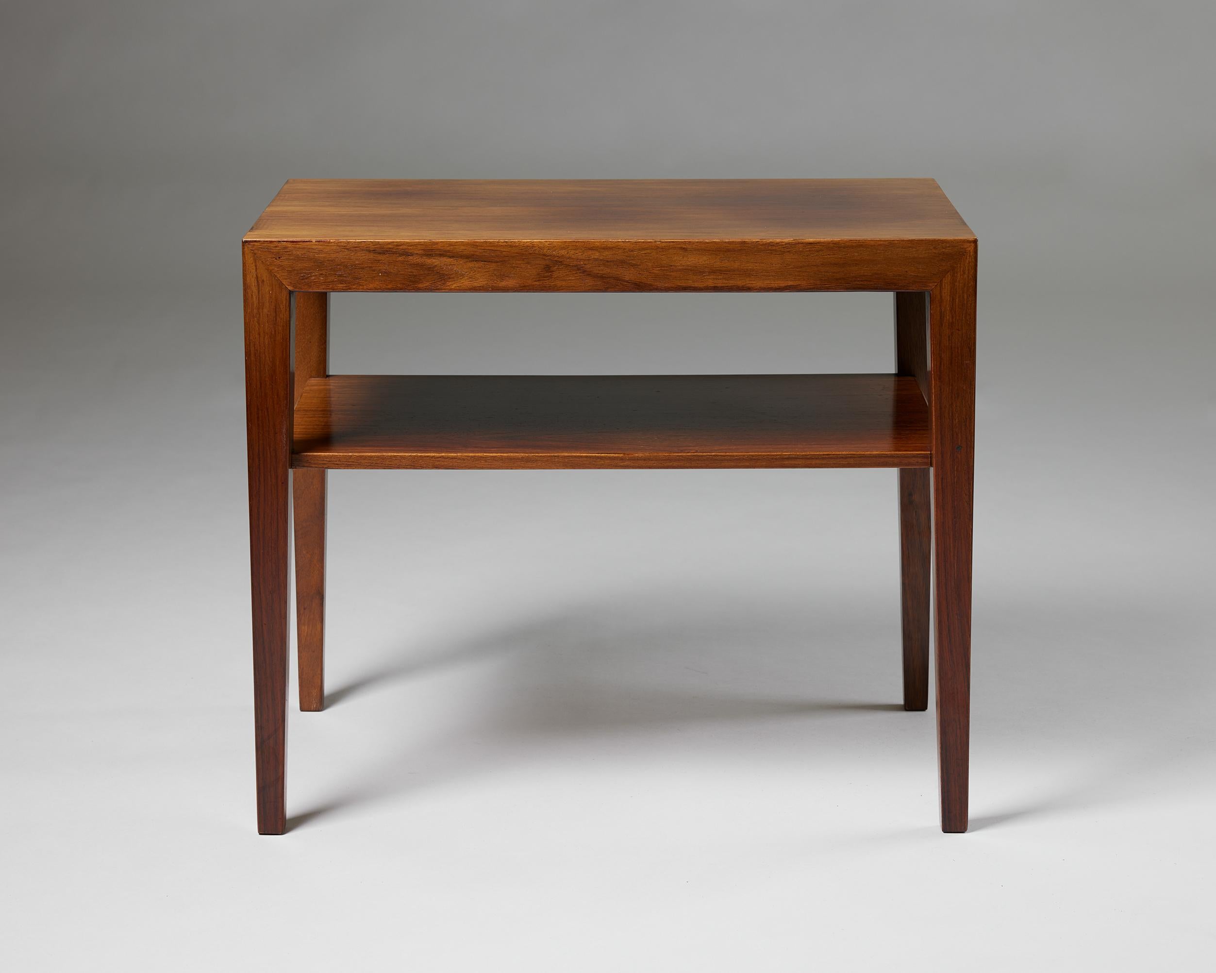 Danish Side table designed by Severin Hansen Jr, Denmark, 1960s For Sale