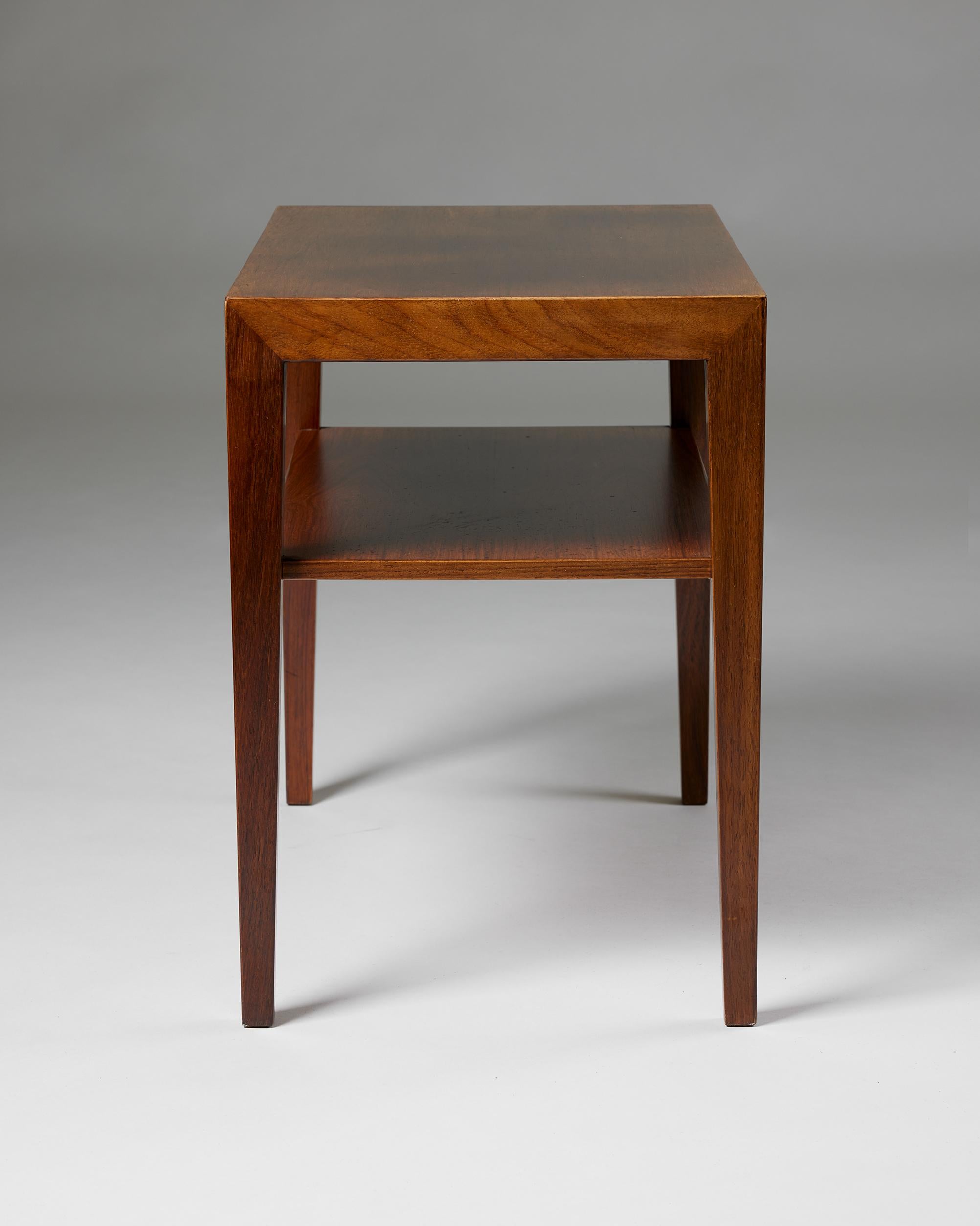 Side table designed by Severin Hansen Jr, Denmark, 1960s In Good Condition For Sale In Stockholm, SE