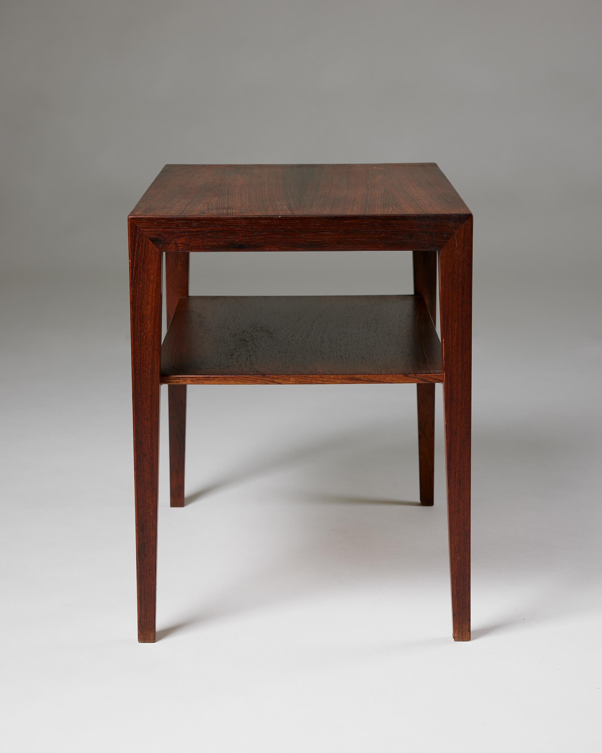 Side table designed by Severin Hansen Jr, Denmark, 1960s In Good Condition For Sale In Stockholm, SE