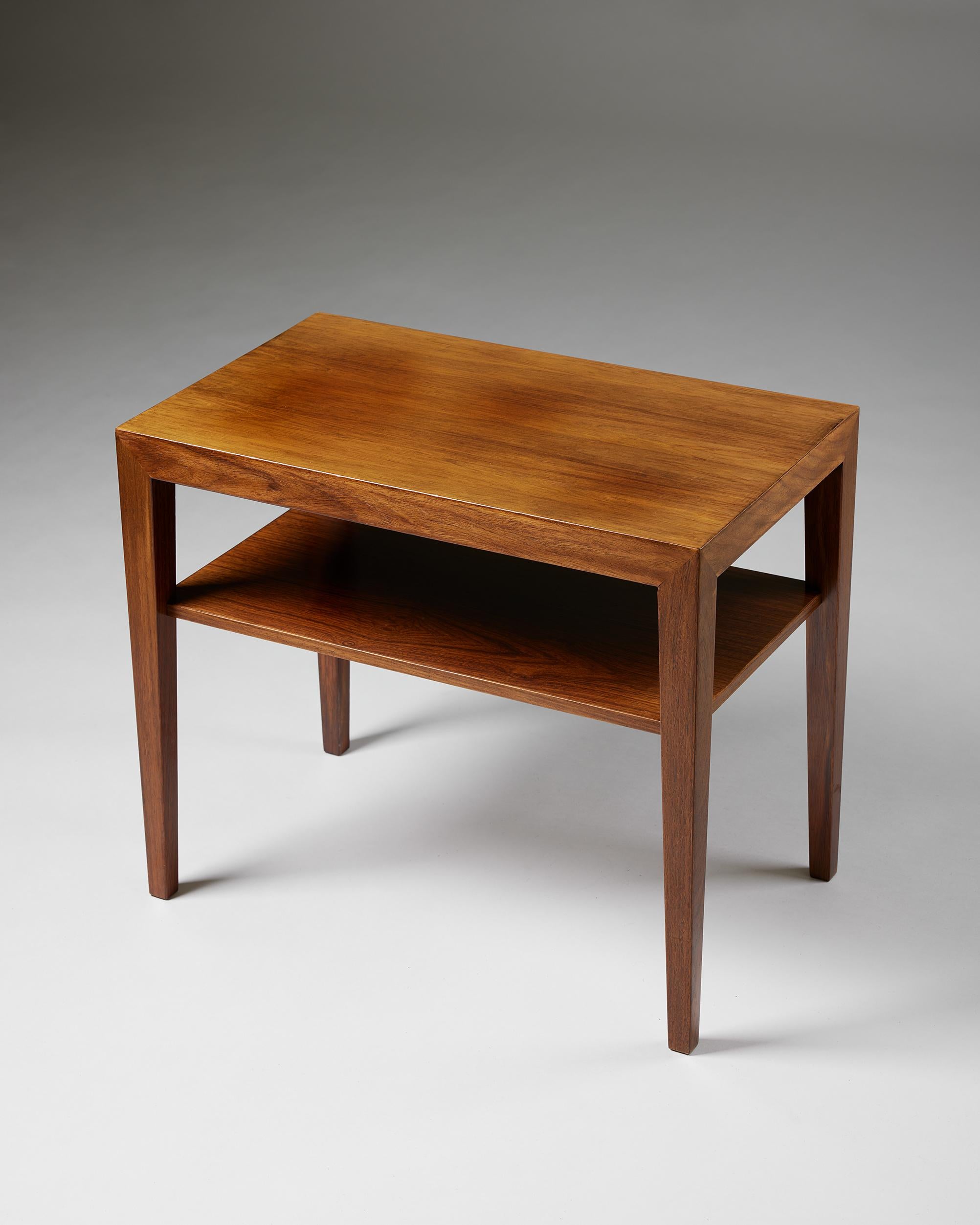 Milieu du XXe siècle Table d'appoint conçue par Severin Hansen Jr, Danemark, années 1960 en vente