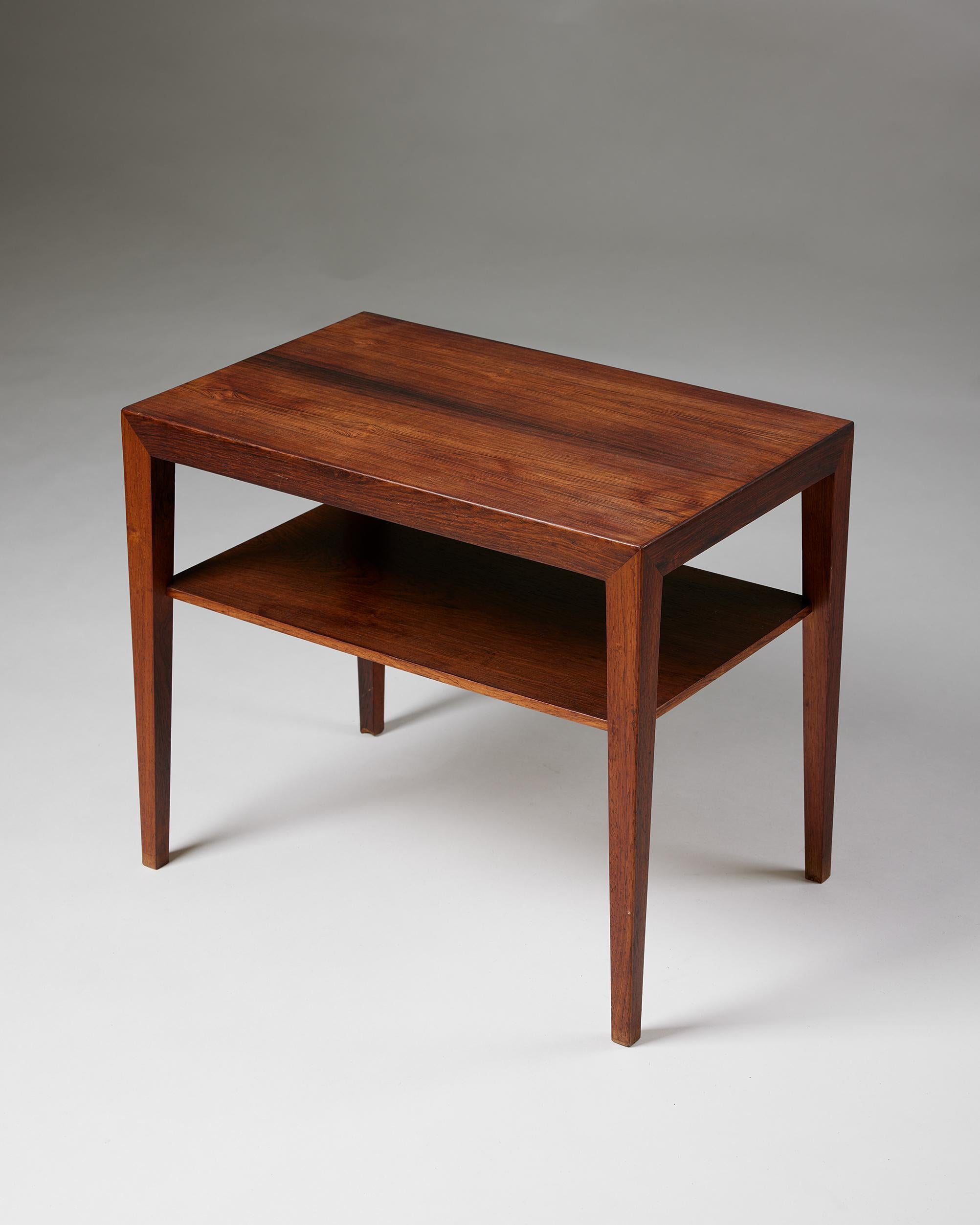 Mid-20th Century Side table designed by Severin Hansen Jr, Denmark, 1960s For Sale