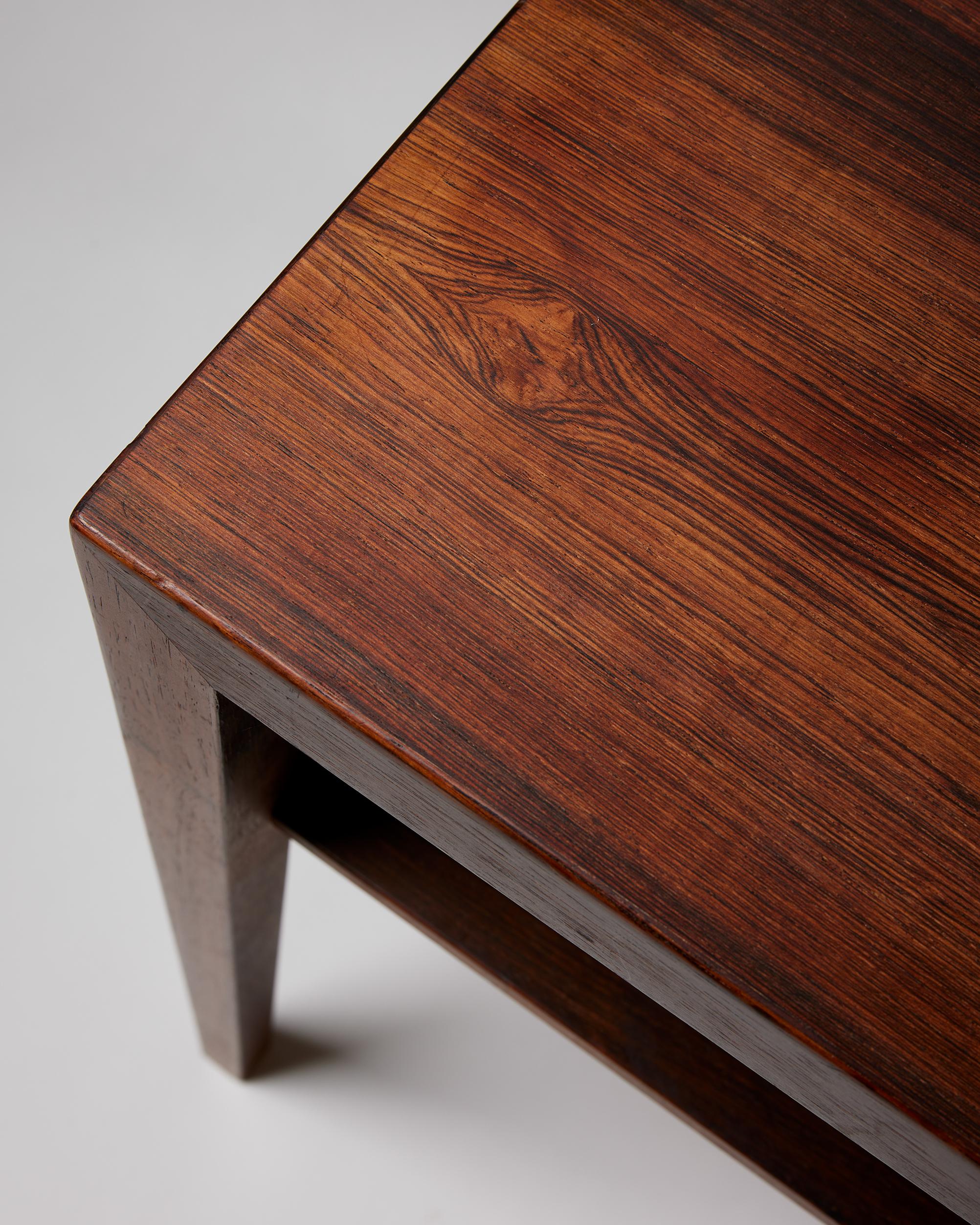 Side table designed by Severin Hansen Jr, Denmark, 1960s For Sale 1