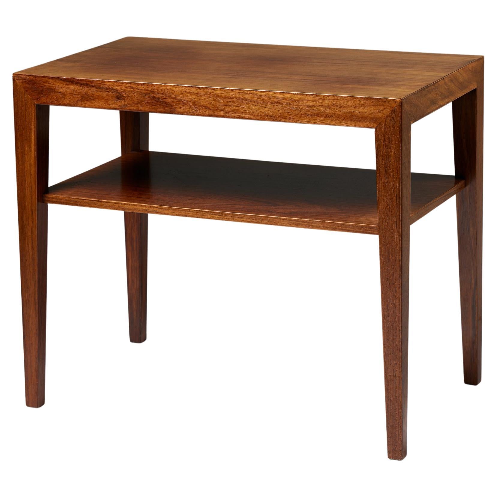 Side table designed by Severin Hansen Jr, Denmark, 1960s For Sale