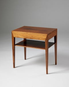 Side Table Designed by Severin Hansen Jr. for Haslev Möbelsnedkeri, Denmark
