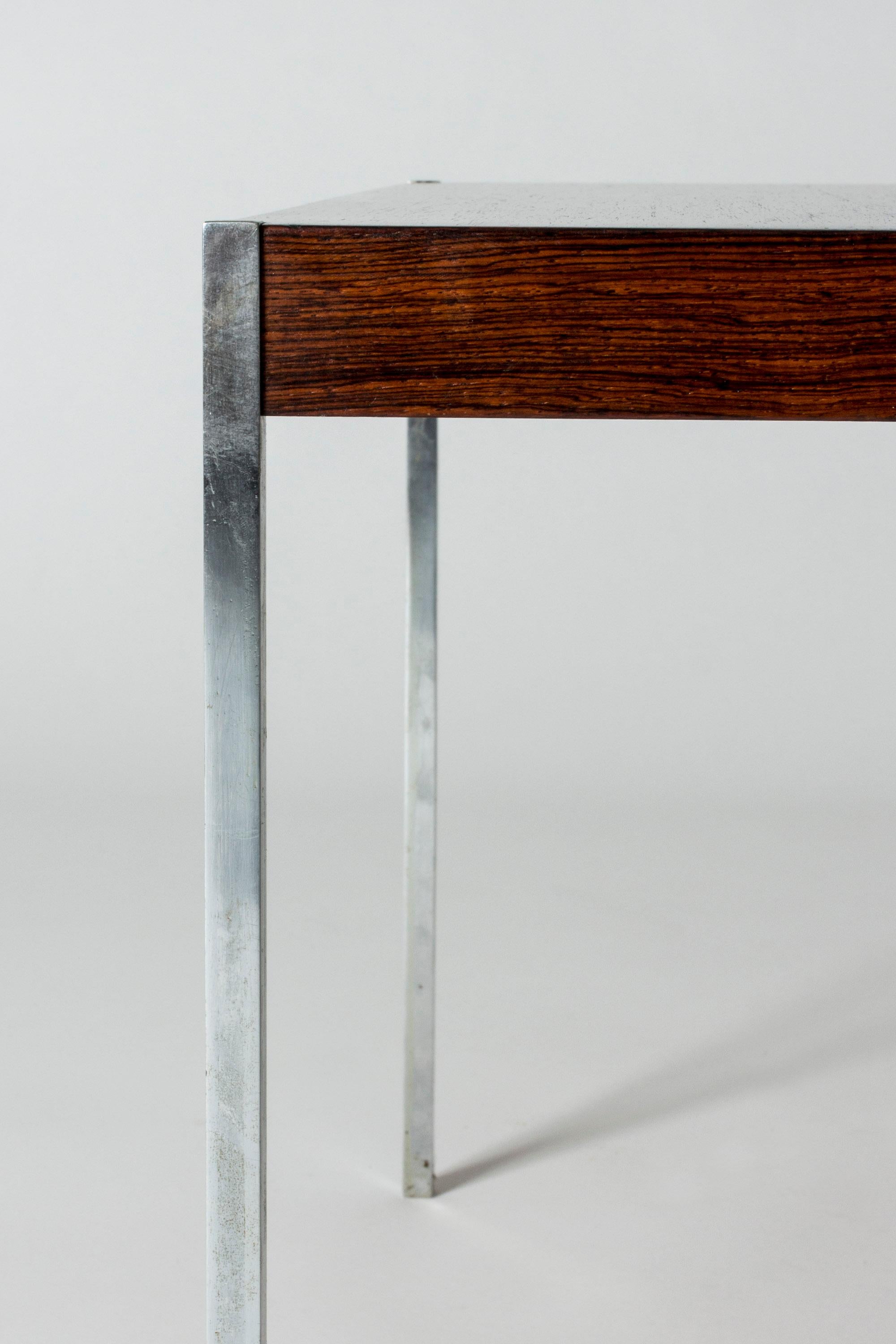 Scandinavian Modern Side Table Designed by Uno and Östen Kristiansson for Luxus, Sweden, 1960s For Sale