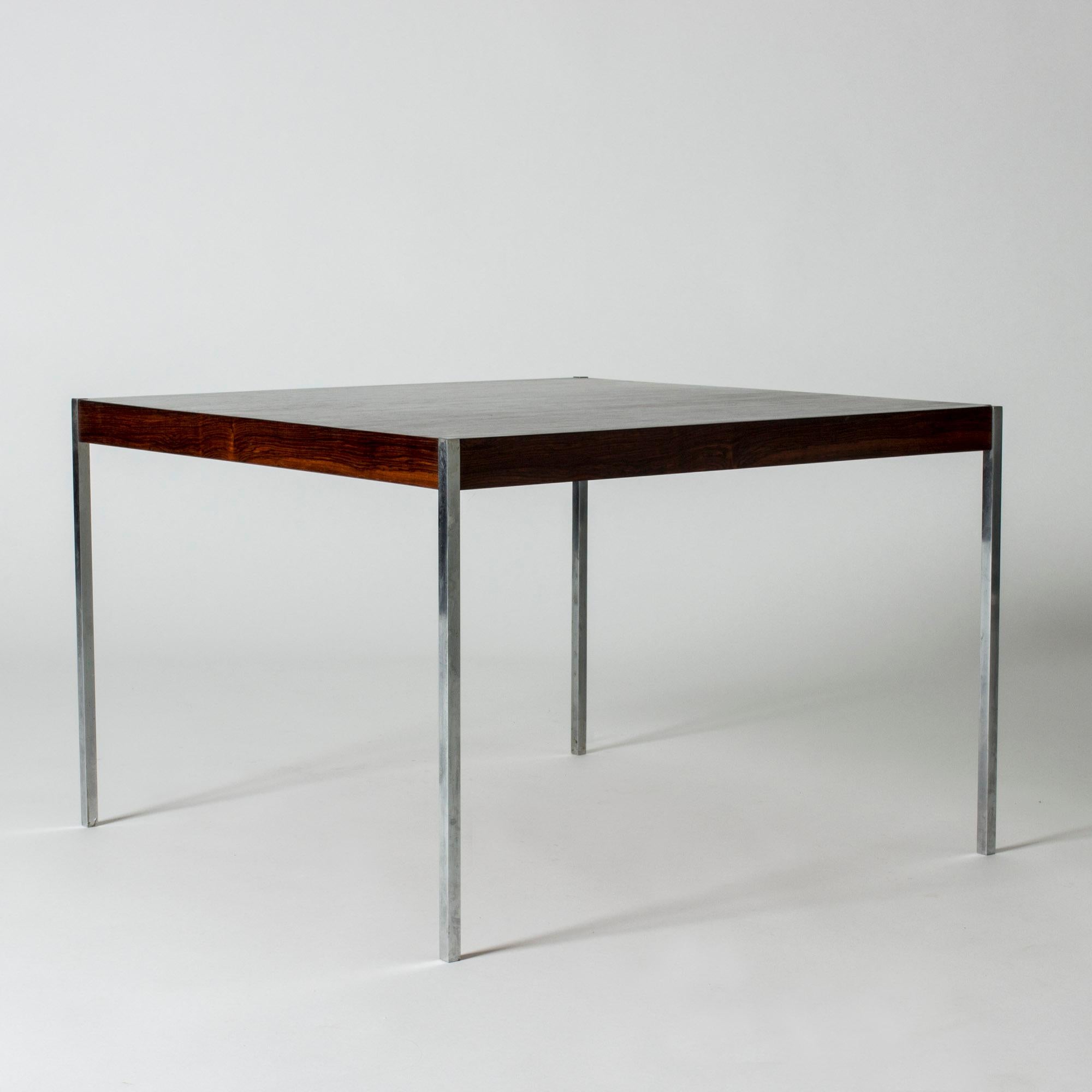 Swedish Side Table Designed by Uno and Östen Kristiansson for Luxus, Sweden, 1960s For Sale