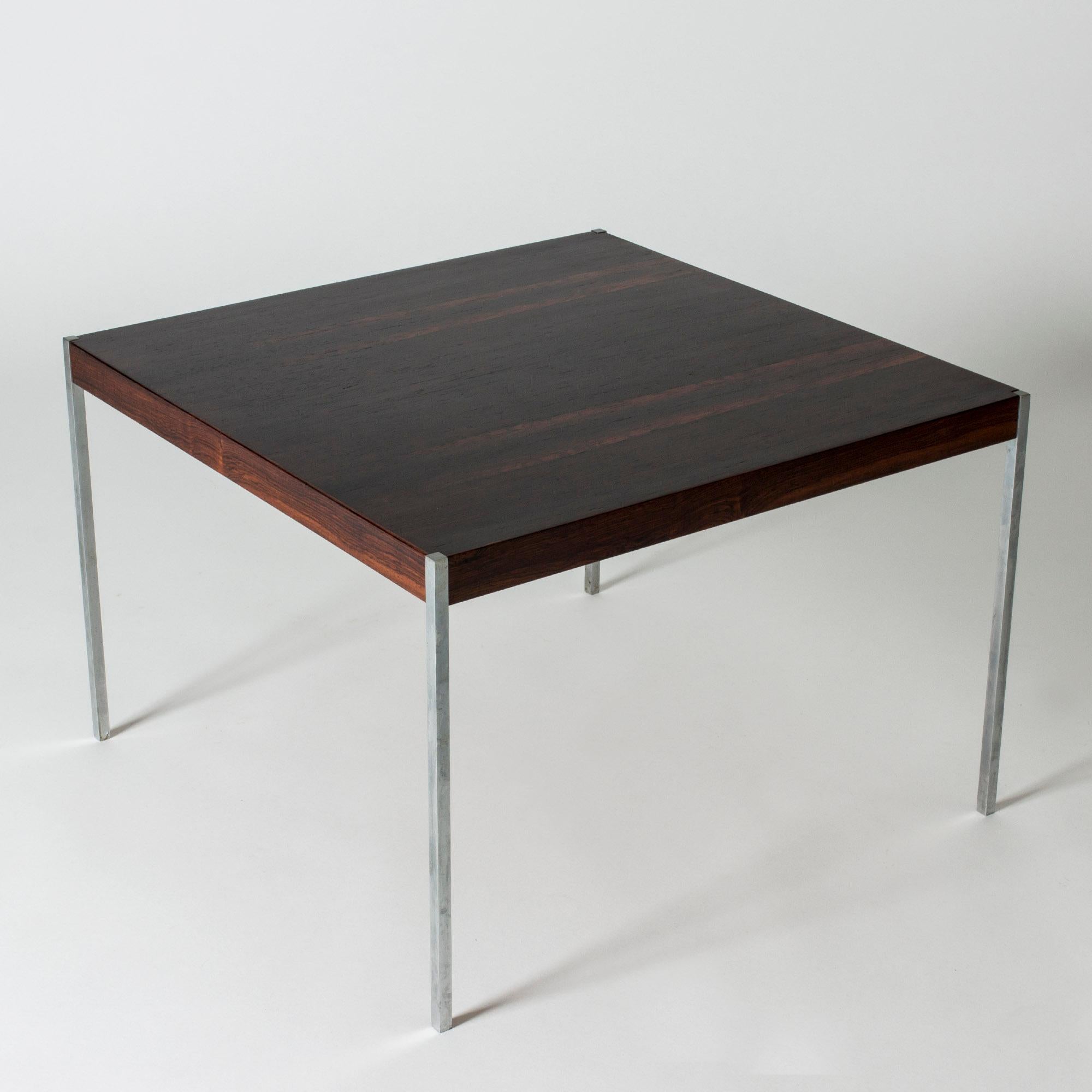 Side Table Designed by Uno and Östen Kristiansson for Luxus, Sweden, 1960s In Good Condition For Sale In Stockholm, SE